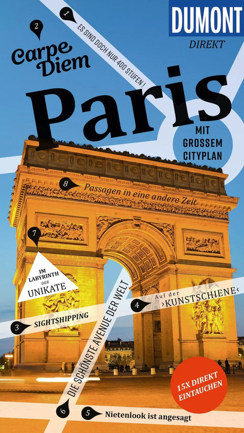 DUMONT direkt Reiseführer E-Book Paris