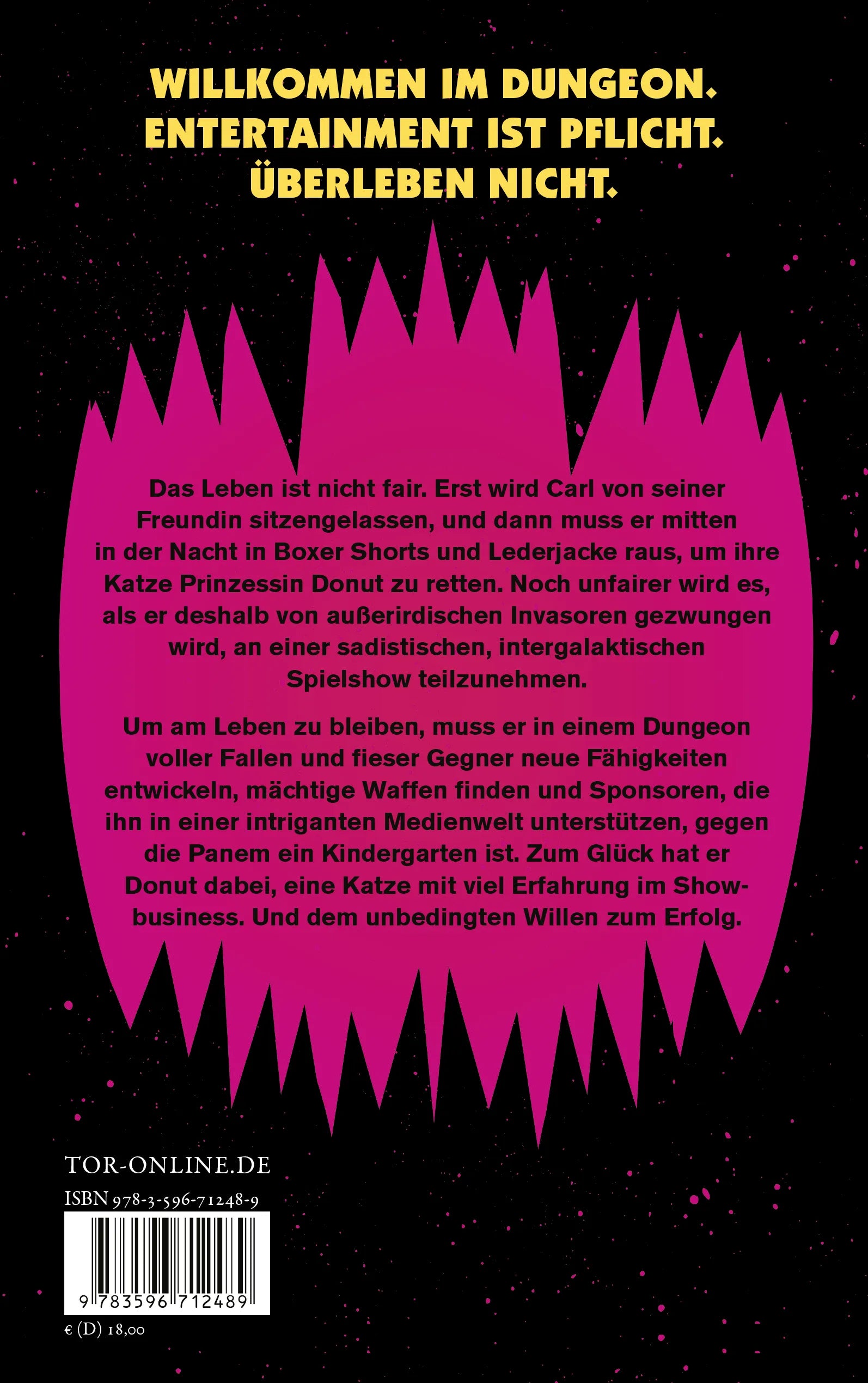 Rückseite: Dungeon Crawler Carl (Paperback)