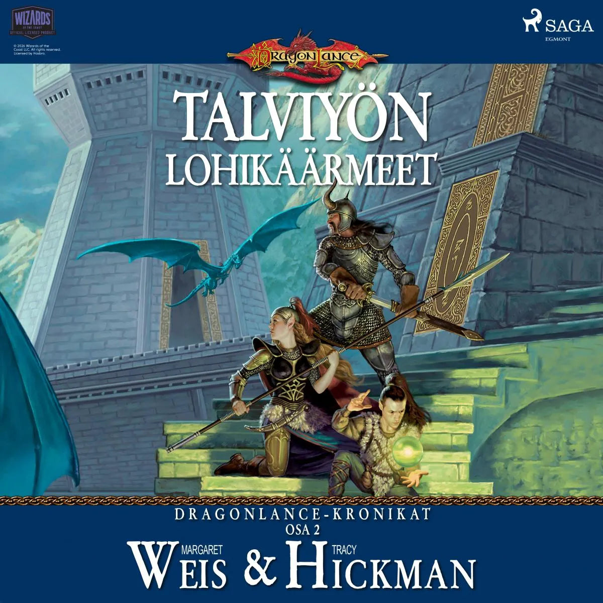 Cover: Dungeons & Dragons - Dragonlance-kronikat: Talviyön lohikäärmeet (Hörbuch Download) von Margaret Weis