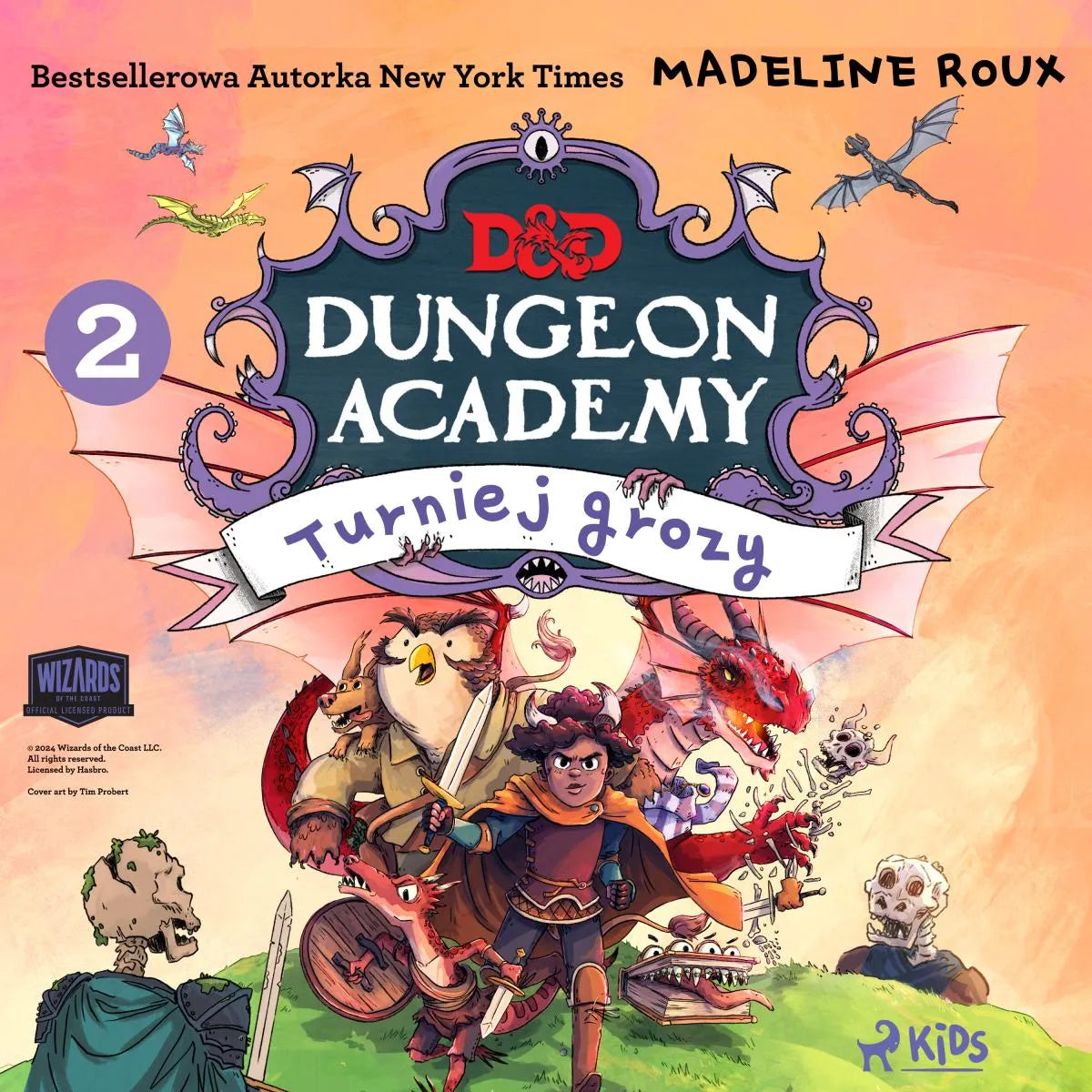 Cover: Dungeons & Dragons. Dungeon Academy 2: Turniej grozy (Hörbuch Download) von Madeleine Roux
