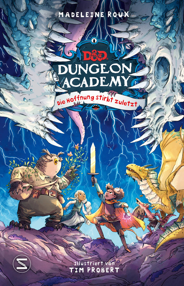 Buchcover von 'Dungeons & Dragons. Dungeon Academy. Die Hoffnung stirbt zuletzt' - Gebundene Ausgabe von Madeleine Roux