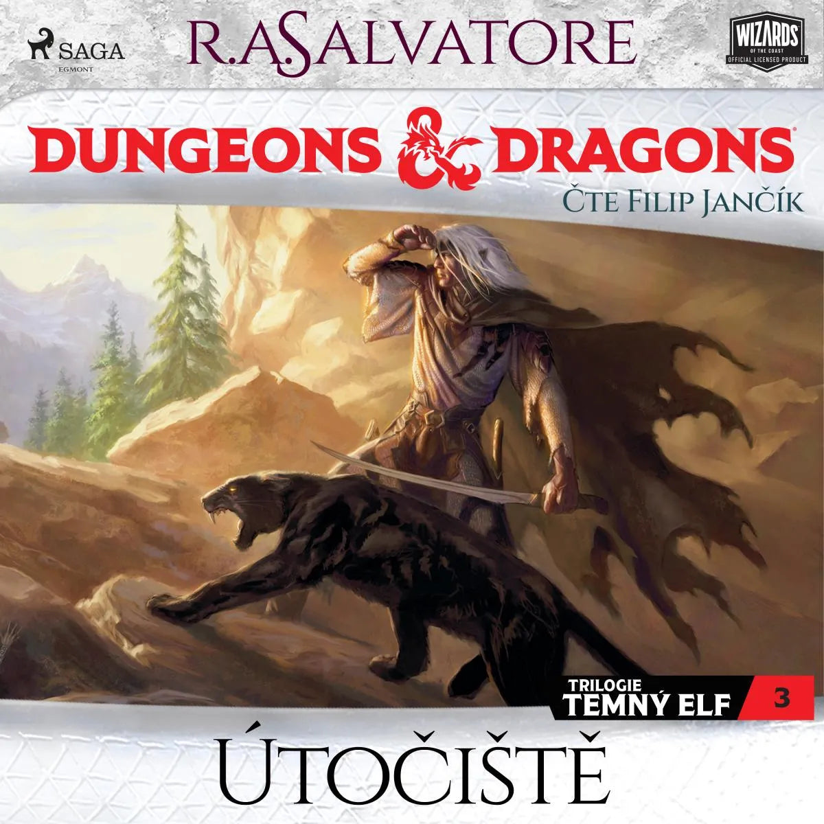 Cover: Dungeons & Dragons. Legenda o Drizztovi. Temný elf 3: Útočiště (Hörbuch Download) von R.A. Salvatore