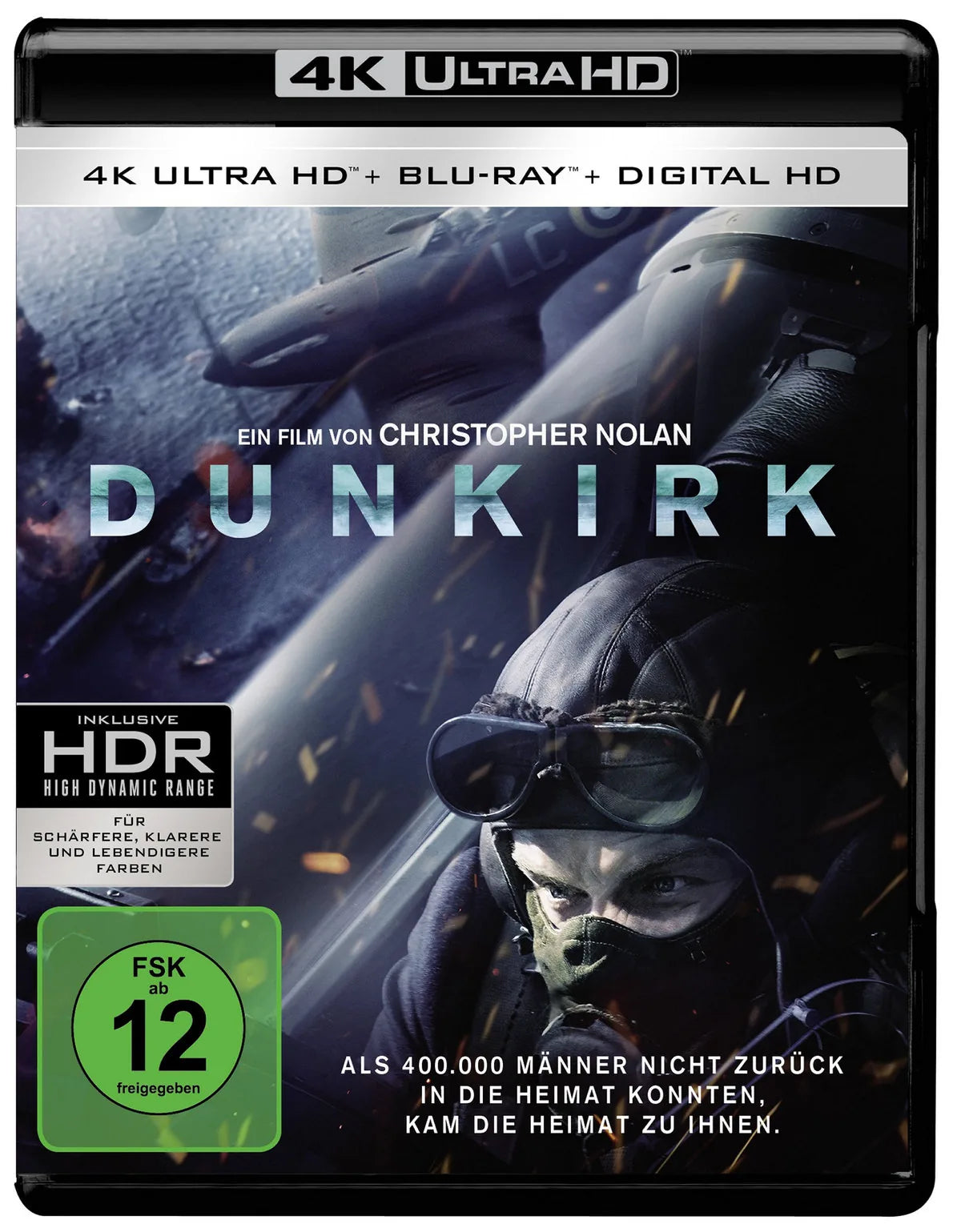 Dunkirk (4K Ultra HD) (+ Blu-ray) (+Bonus-Disc) - Blu-ray 4K Ultra HD