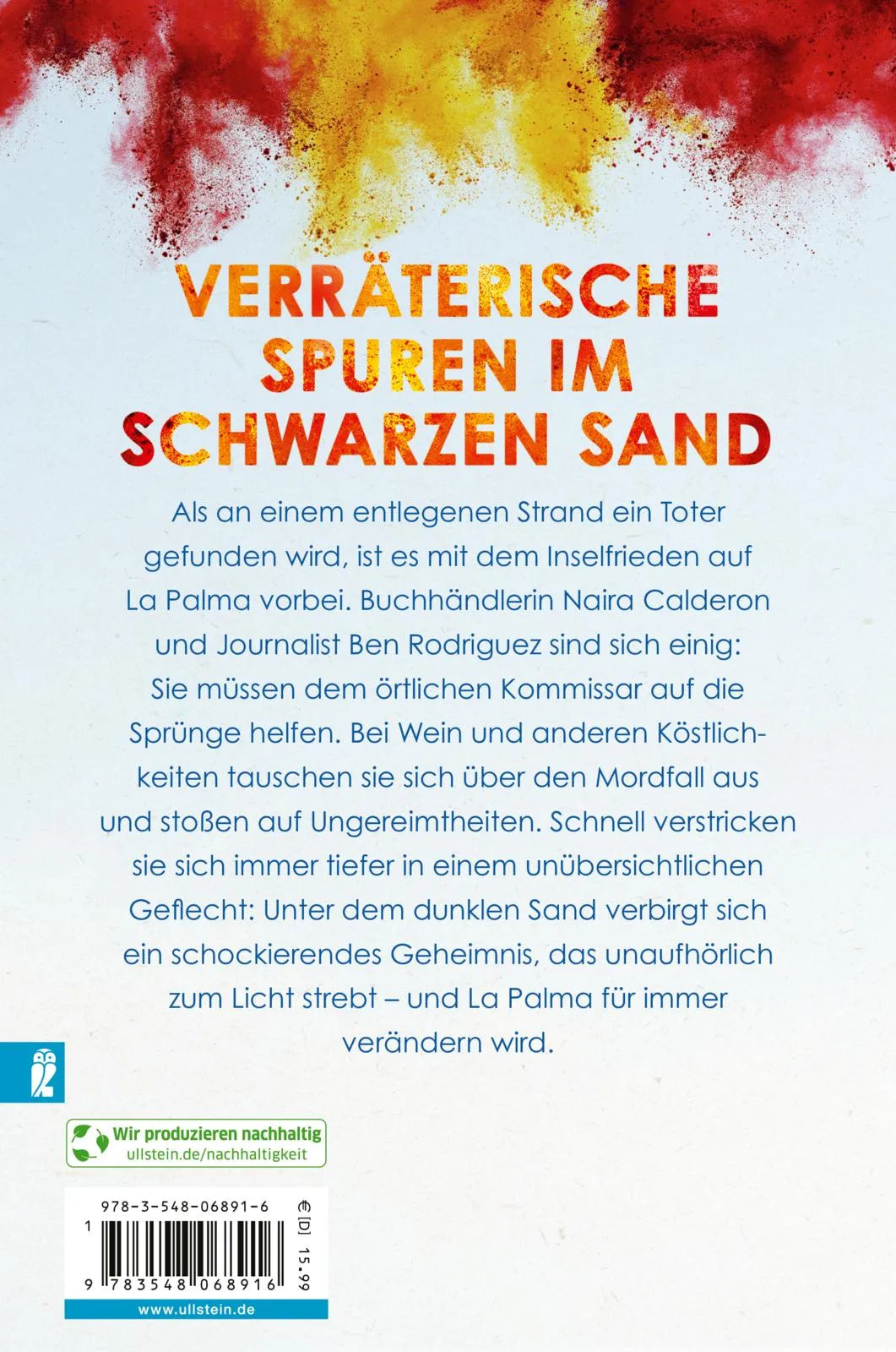 Rückseite: Dunkle Verwicklungen auf La Palma (Taschenbuch)