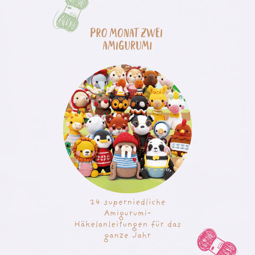 Detailansicht: Durchs Jahr mit Amigurumi (Taschenbuch)