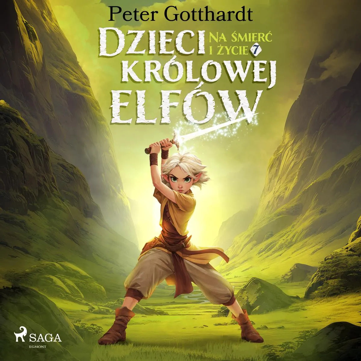 Cover: Dzieci królowej elfów 7 - Na śmierć i życie (Hörbuch Download) von Peter Gotthardt