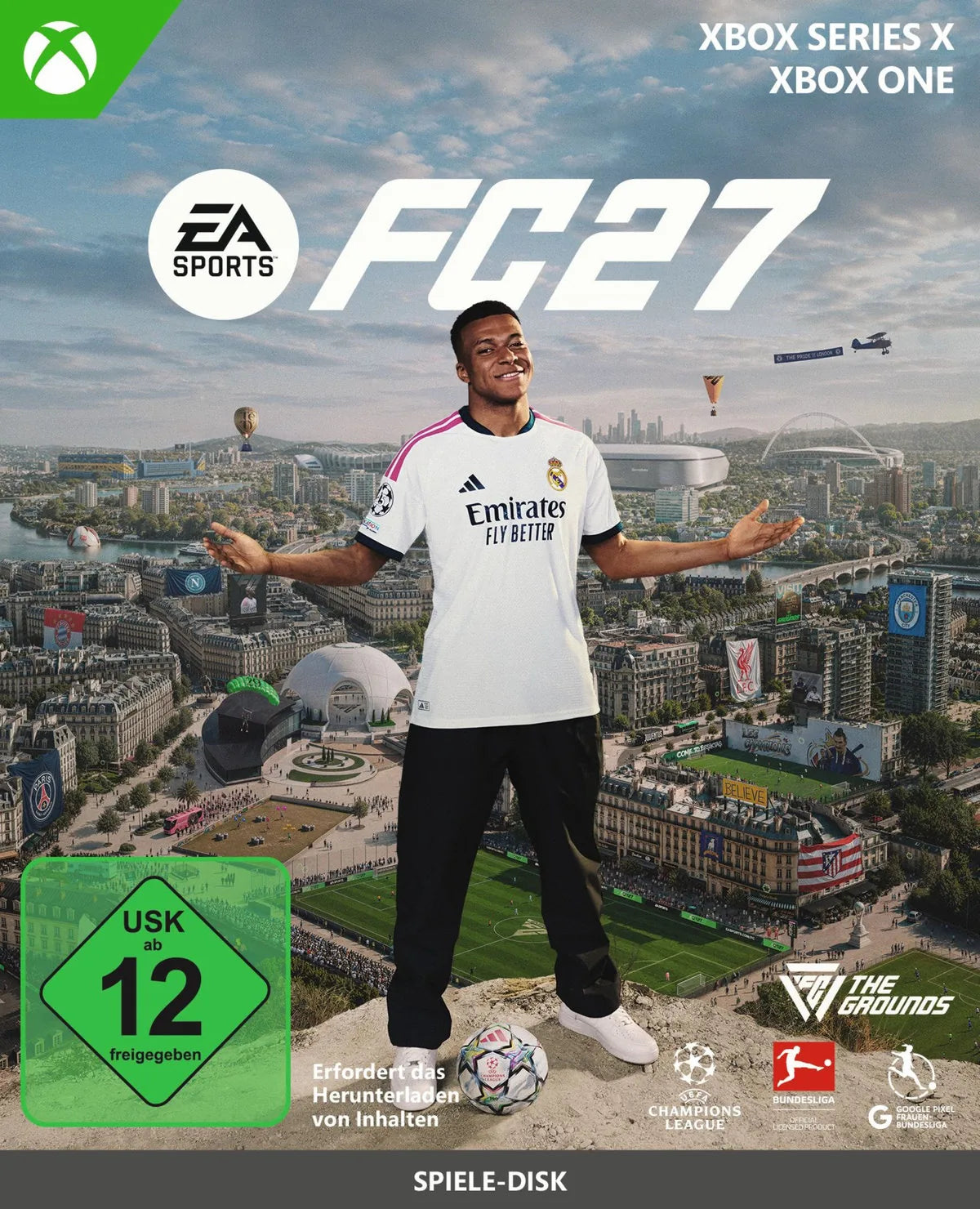 Cover: EA Sports FC 27 für Xbox Series X. Publisher: Electronic Arts GmbH