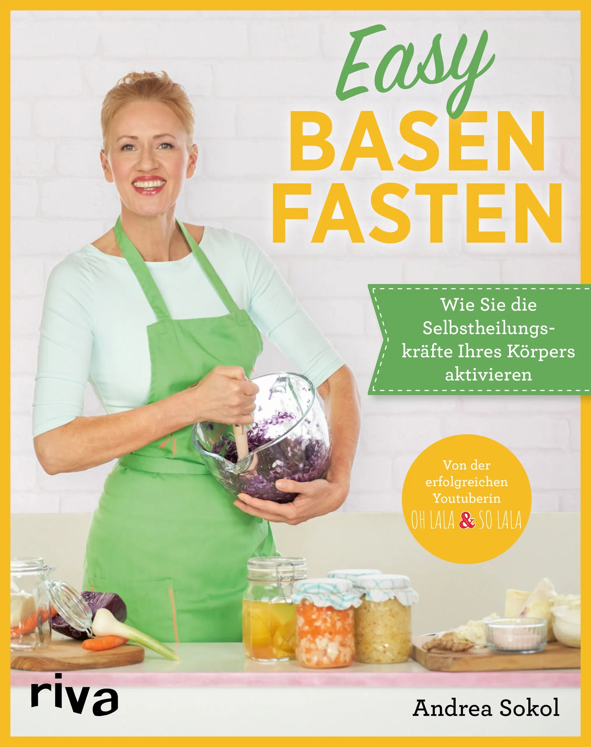 Buchcover von 'Easy Basenfasten' - Gebundene Ausgabe von Andrea Sokol