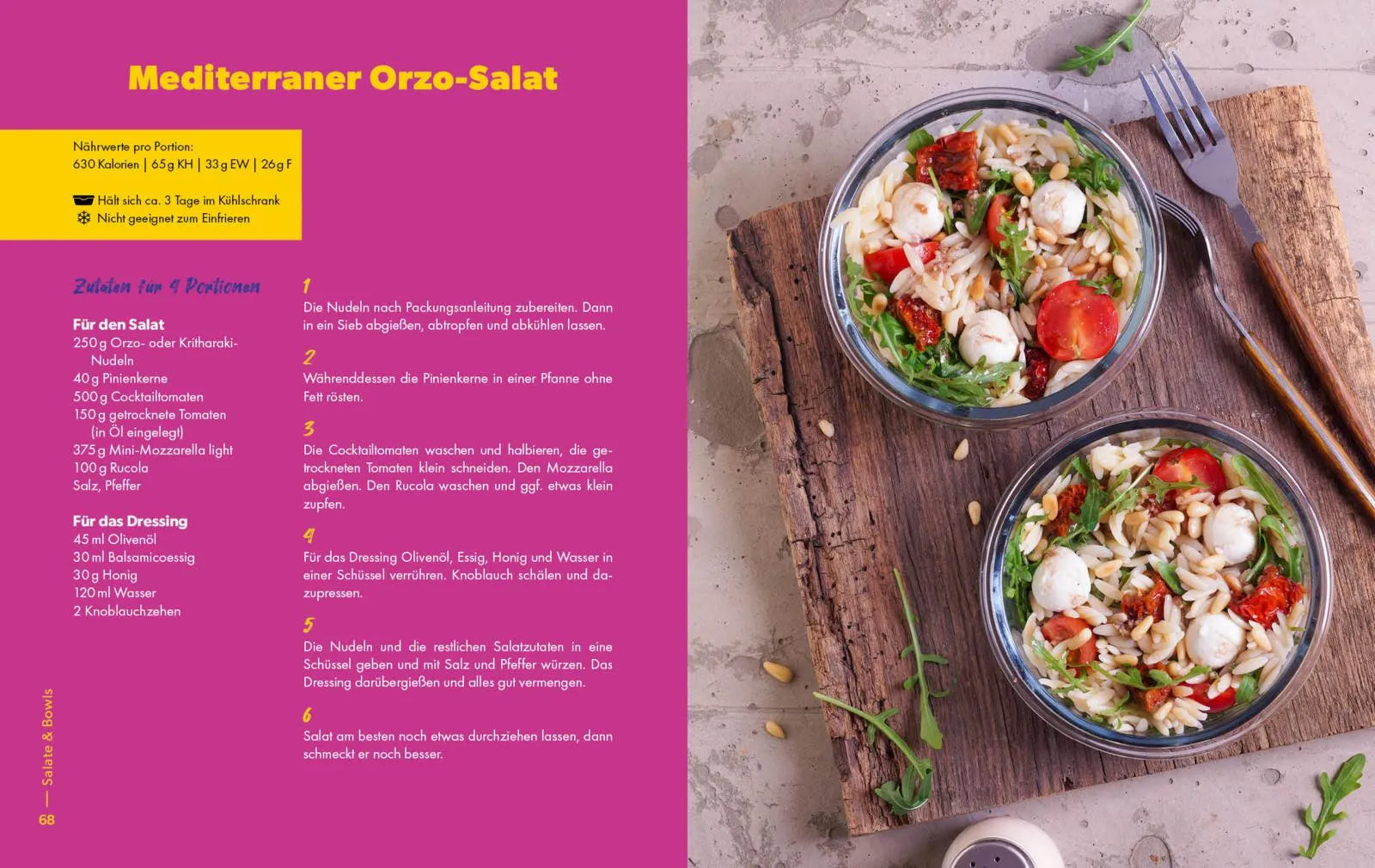 Innenansicht von 'Easy Meal Prep' - Taschenbuch