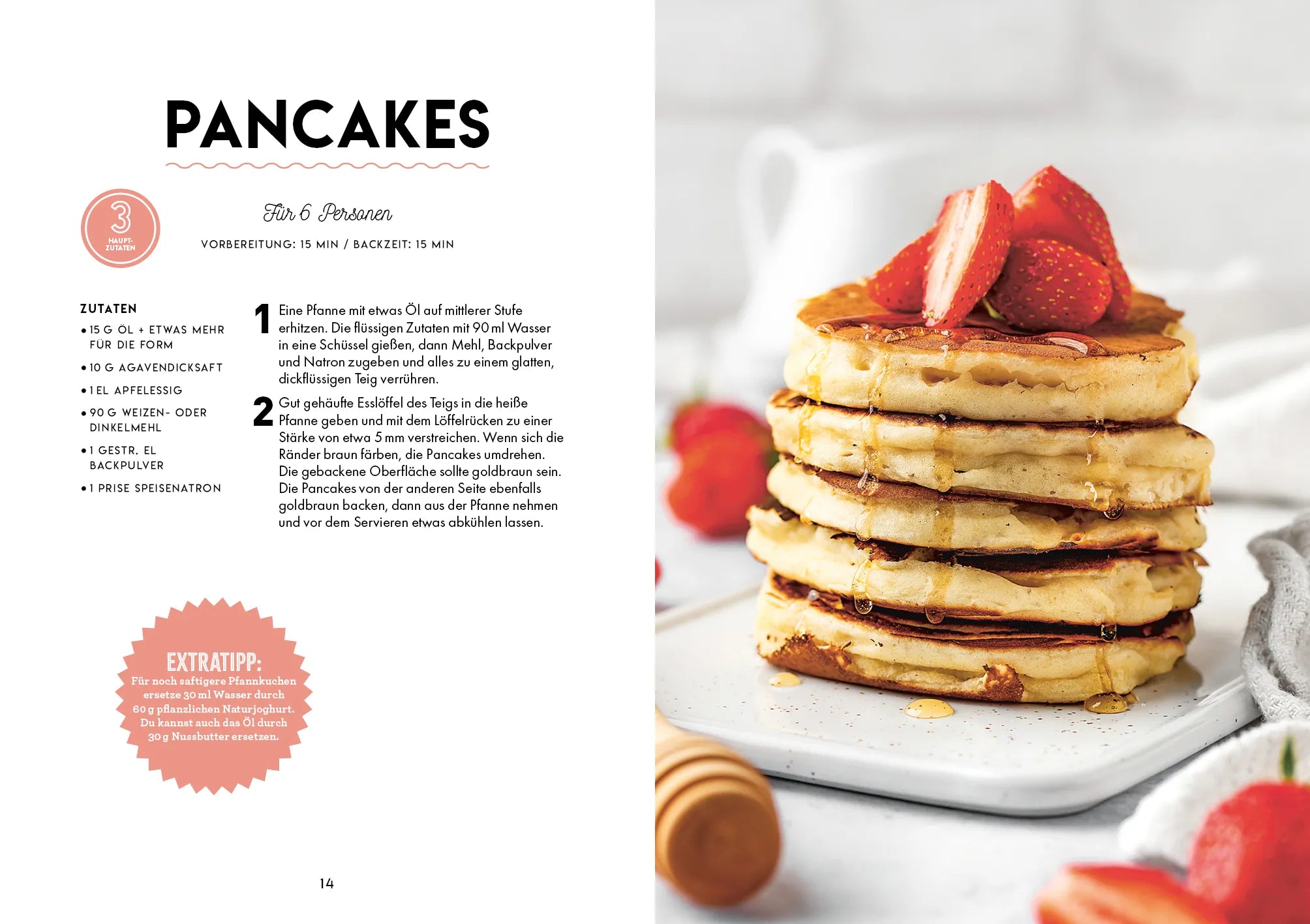 Innenansicht von 'Easy vegan backen' - Taschenbuch