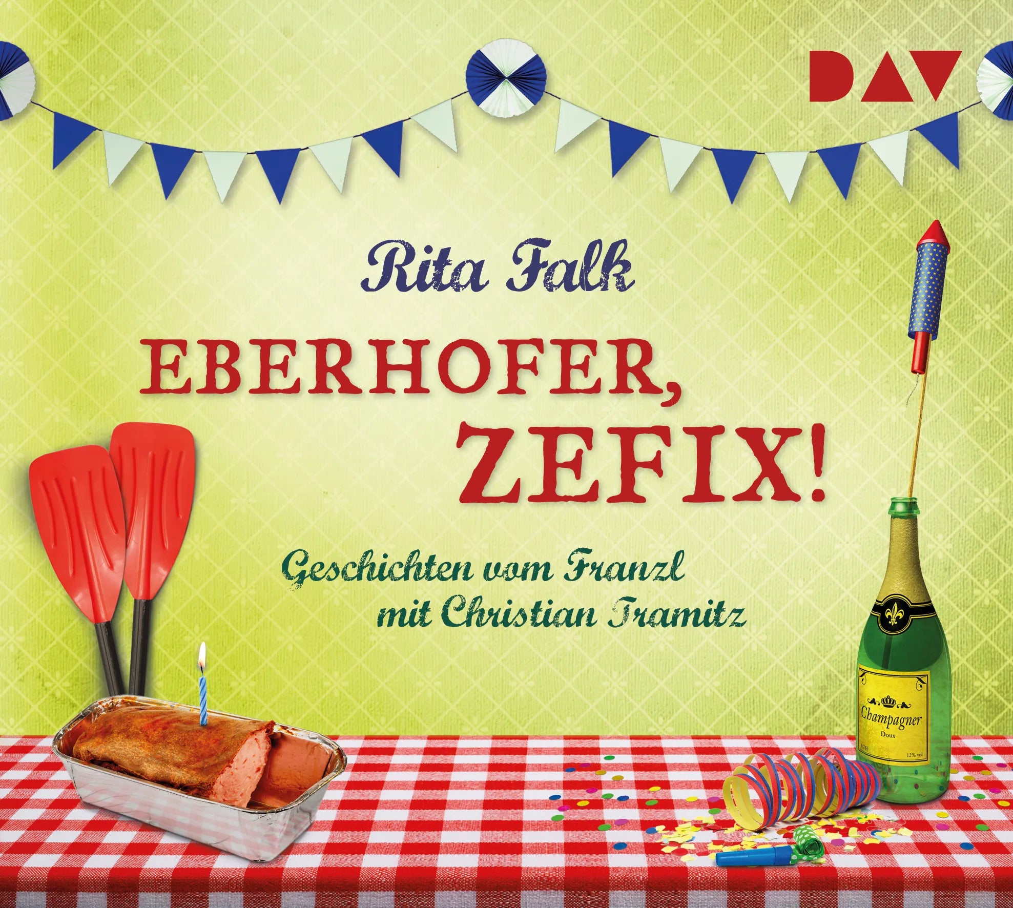 Buchcover von 'Eberhofer, zefix! Geschichten vom Franzl' - Hörbuch (CD) von Rita Falk