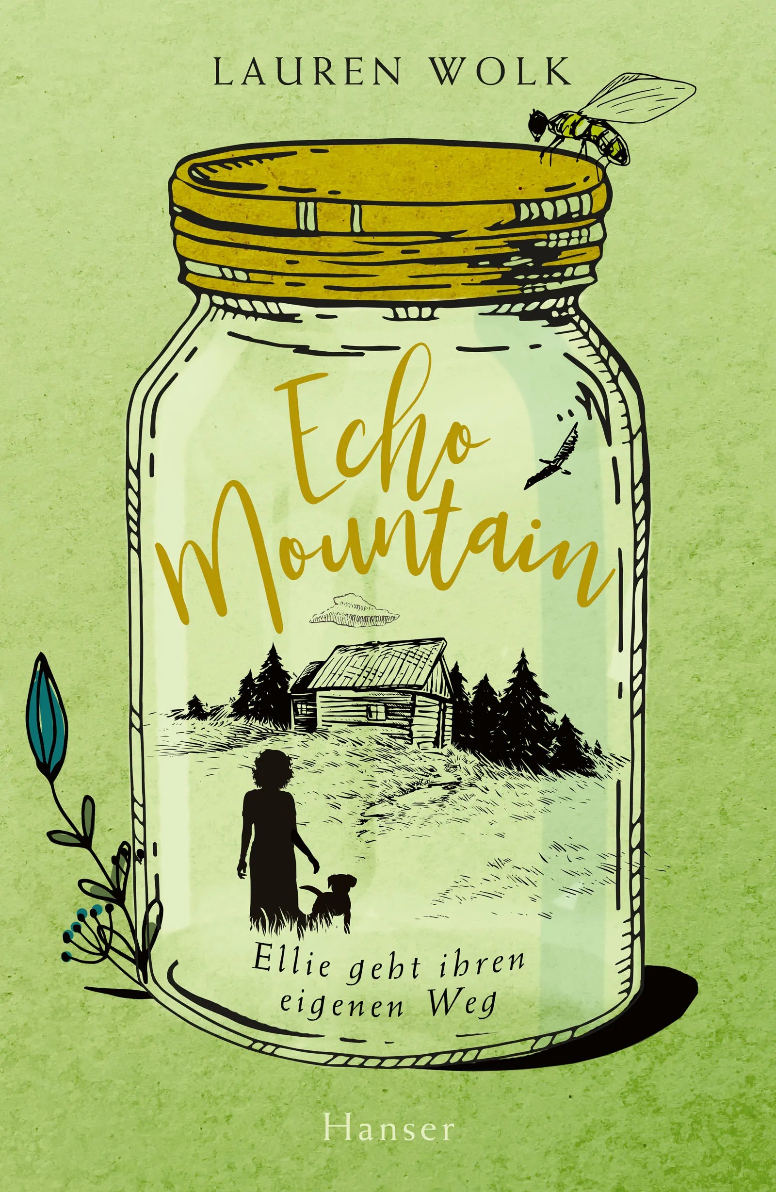 Buchcover von 'Echo Mountain' - Gebundene Ausgabe von Lauren Wolk