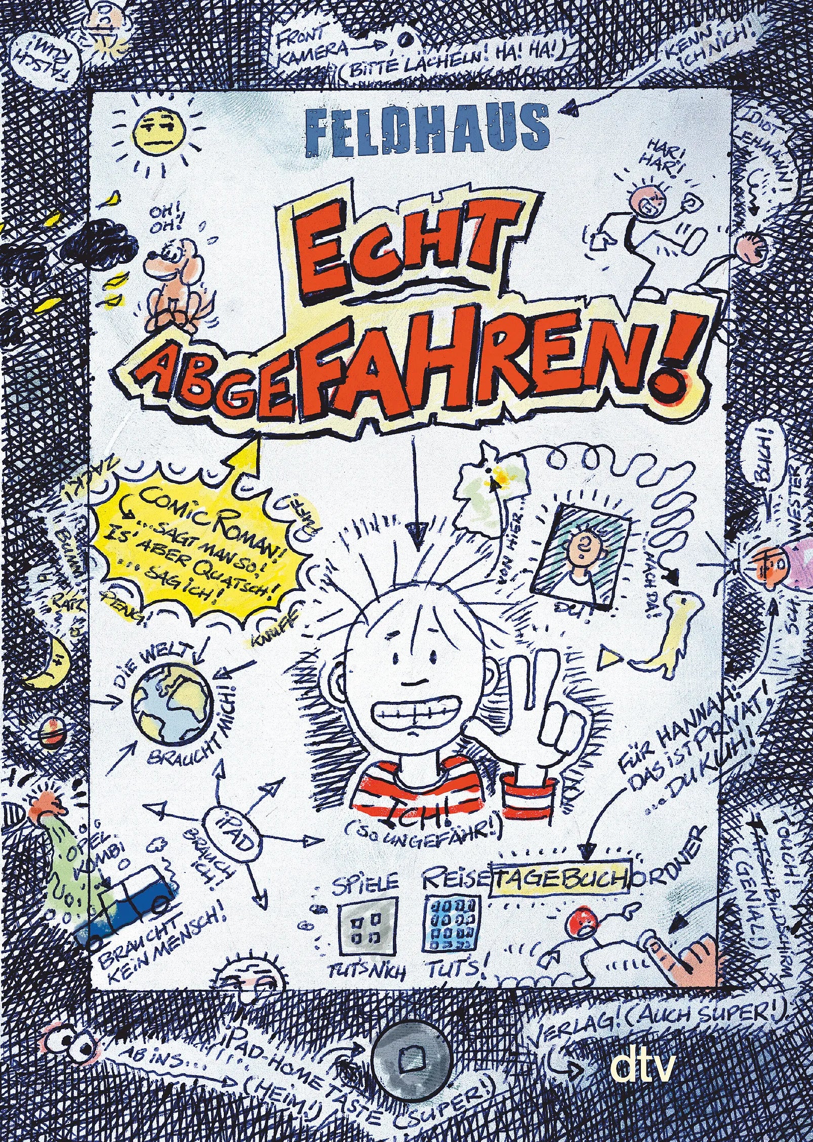 Buchcover von 'Echt abgefahren!' - Taschenbuch von Hans-Jürgen Feldhaus