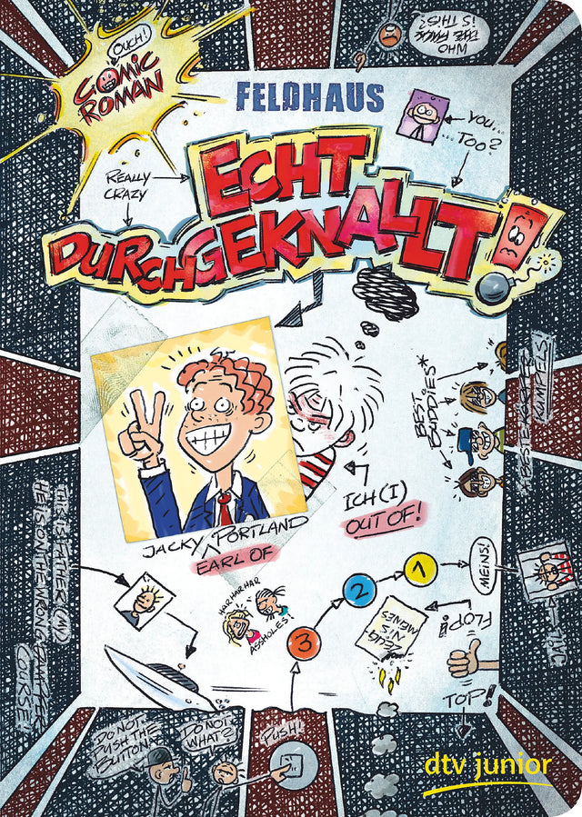 Buchcover von 'Echt durchgeknallt!' - Taschenbuch von Hans-Jürgen Feldhaus