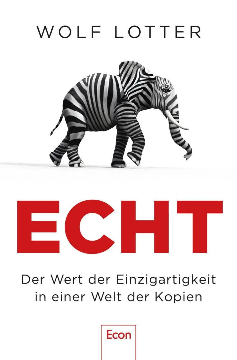 Cover: Echt (E-Book) von Wolf Lotter
