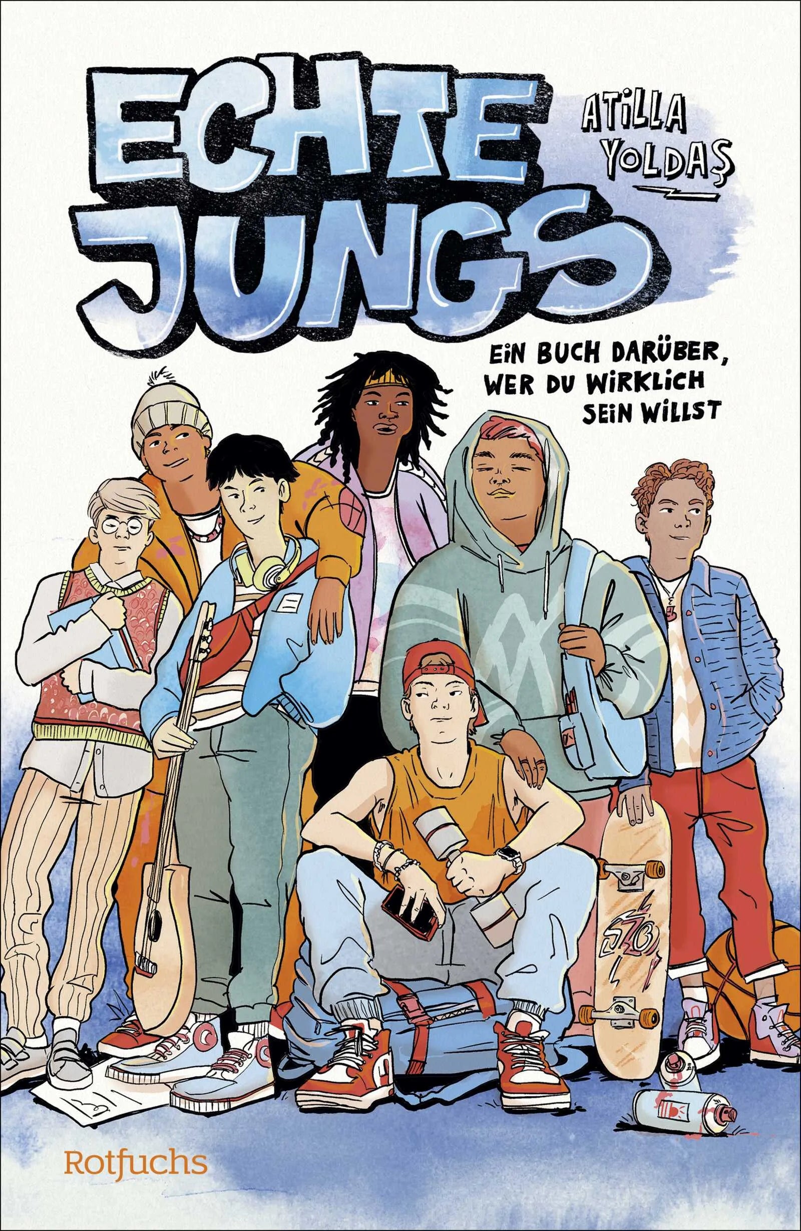 Cover: Echte Jungs (Hardcover) von Atilla Yoldaş