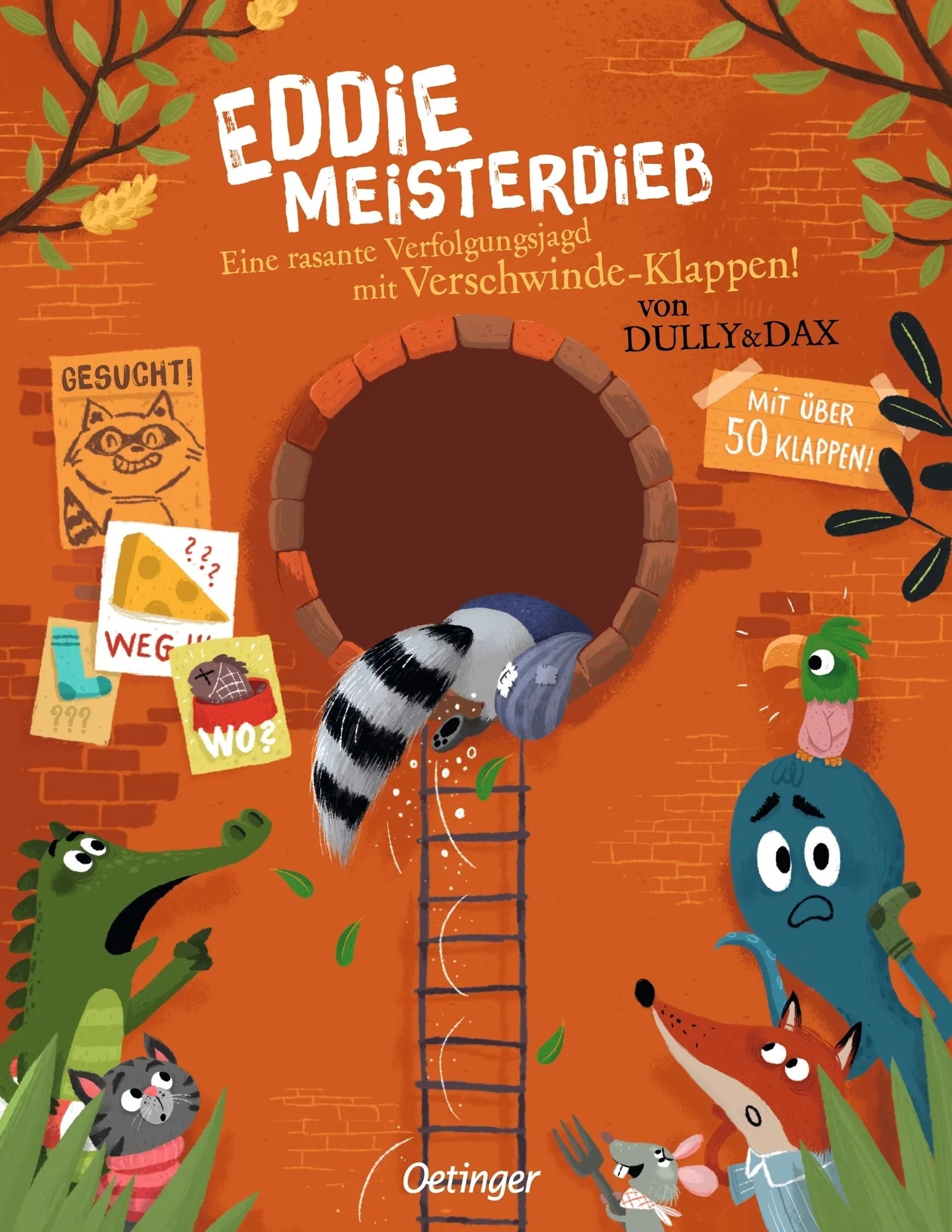 Buchcover von 'Eddie Meisterdieb!' - Gebundene Ausgabe von Eva Dax