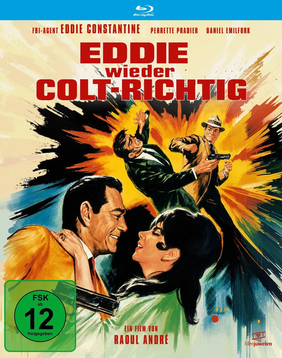 Blu-ray-Cover: Eddie wieder colt-richtig. Regie: Raoul Andre