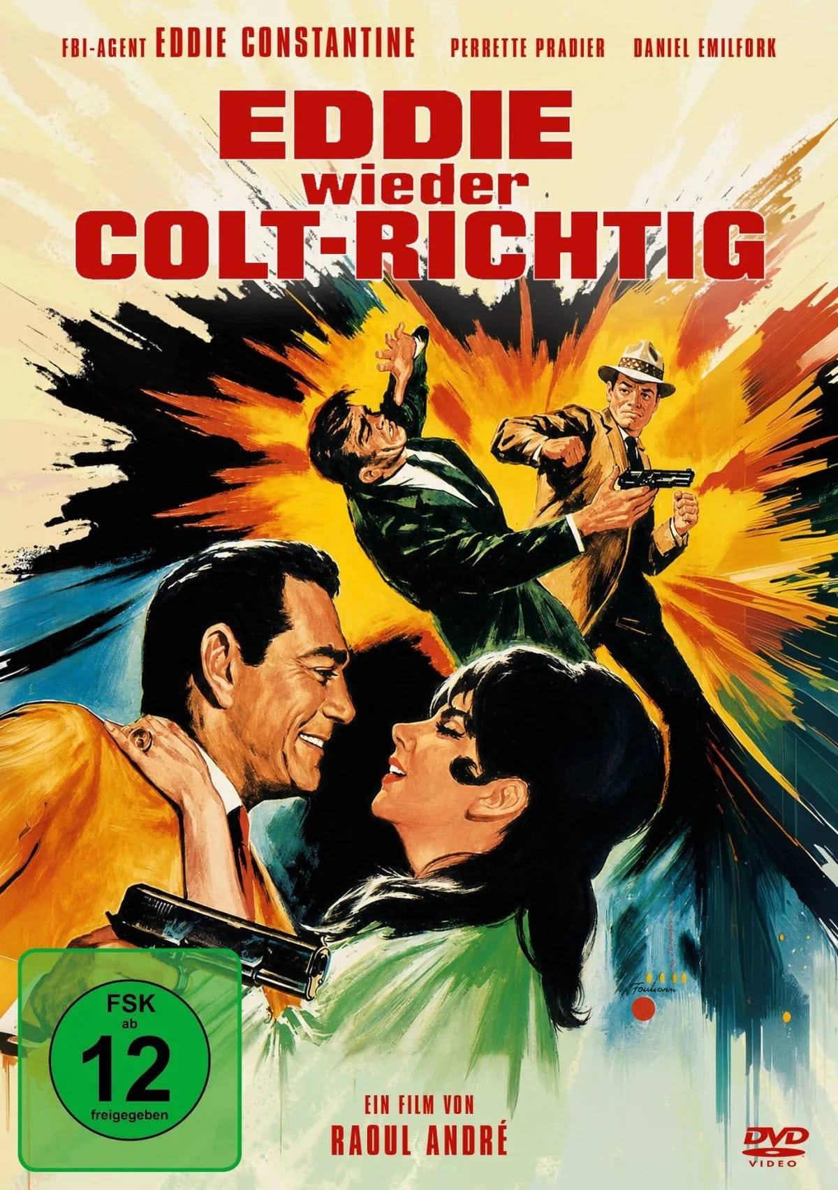 DVD-Cover: Eddie wieder colt-richtig. Regie: Raoul Andre