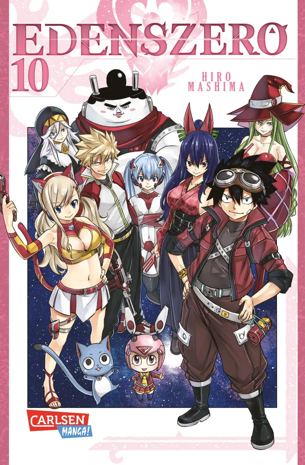 Buchcover von 'Edens Zero 10' - Taschenbuch von Hiro Mashima