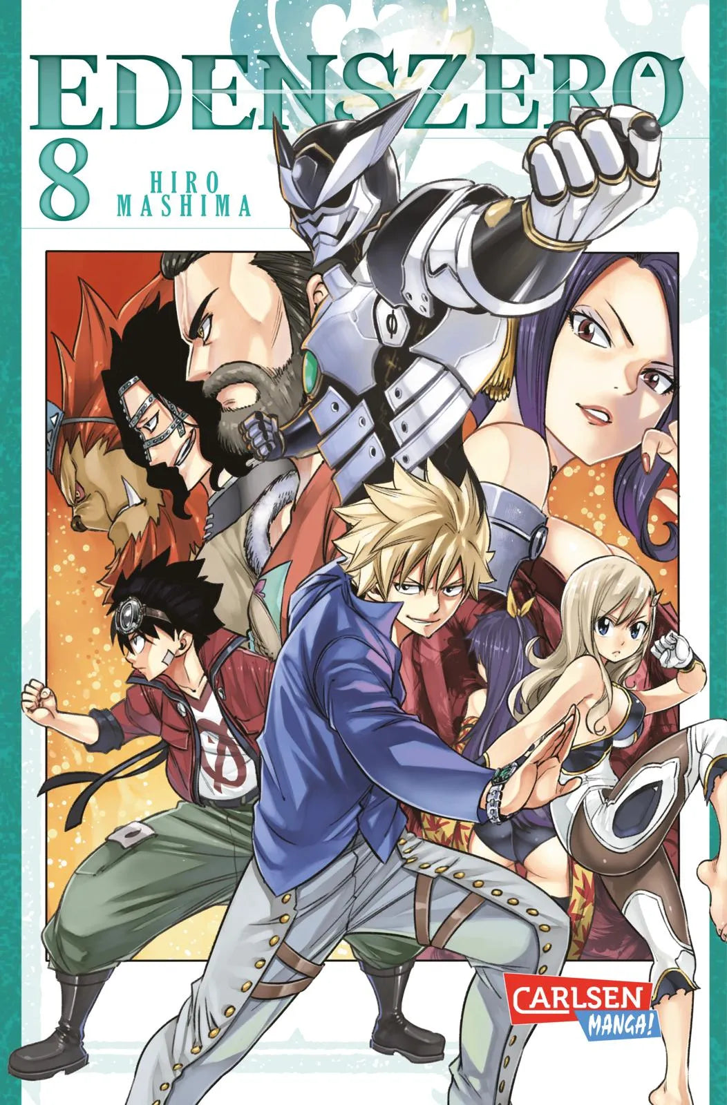 Buchcover von 'Edens Zero 8' - Taschenbuch von Hiro Mashima