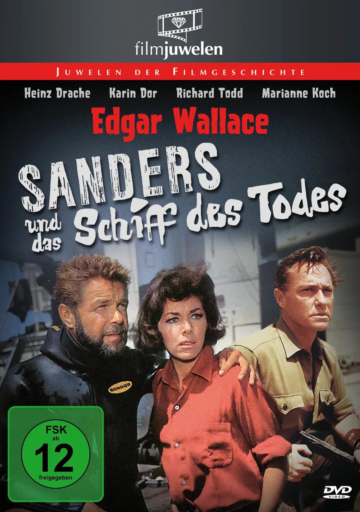 Edgar Wallace - Sanders und das Schiff des... - DVD