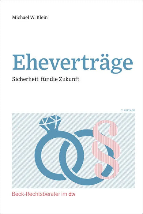 Cover: Eheverträge (Taschenbuch) von Michael W. Klein