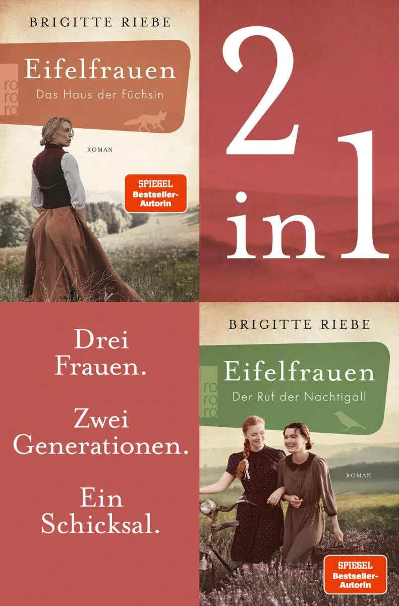 Cover: Eifelfrauen: 2in1 Bundle (E-Book) von Brigitte Riebe