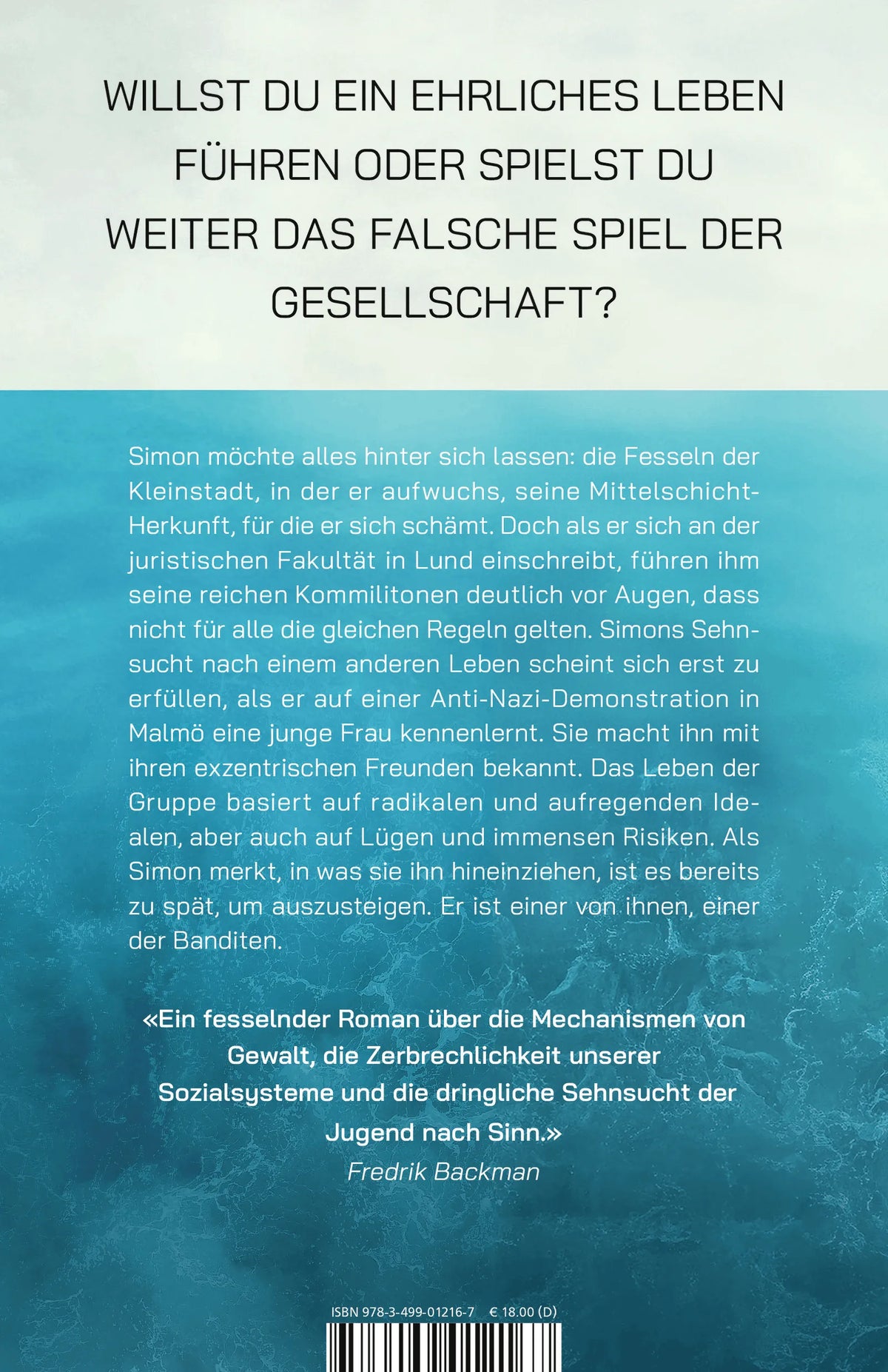 Rückseite: Ein ehrliches Leben (Paperback)