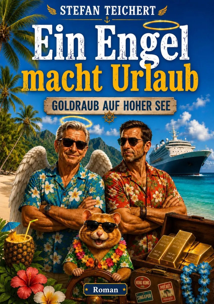 Cover: Ein Engel macht Urlaub- Goldraub auf hoher See (E-Book) von Stefan Teichert