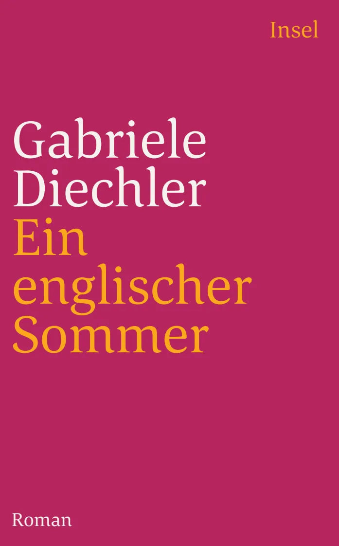 Buchcover von 'Ein englischer Sommer' - Taschenbuch von Gabriele Diechler