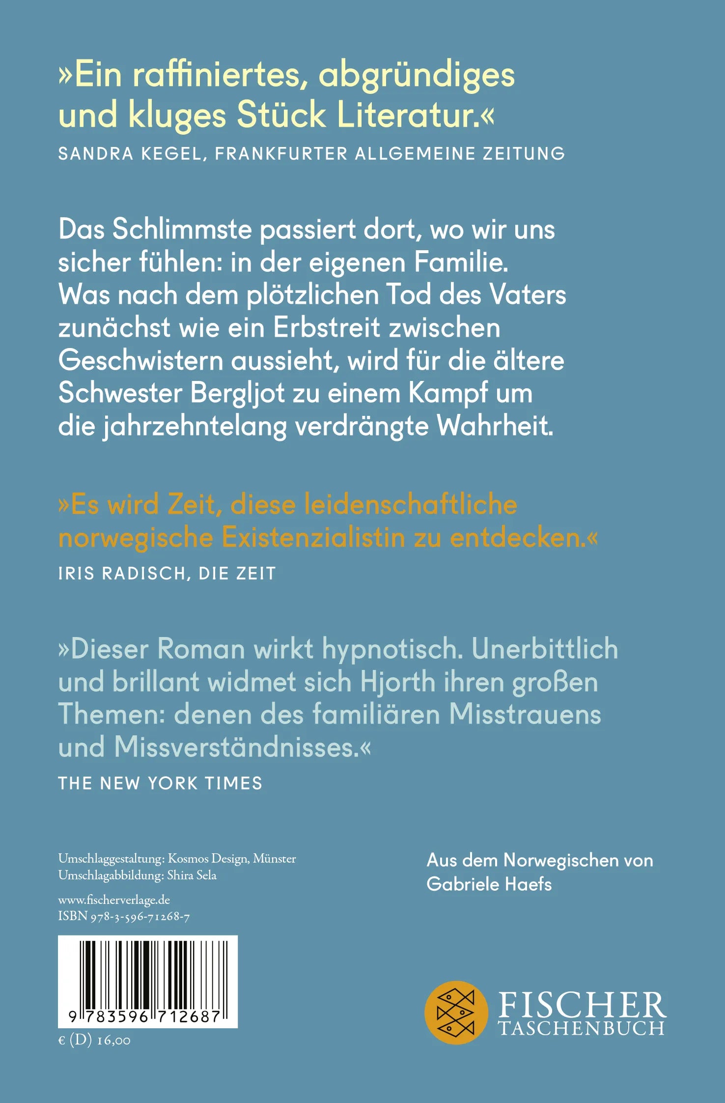 Buchrückseite von 'Ein falsches Wort' mit Klappentext - Taschenbuch
