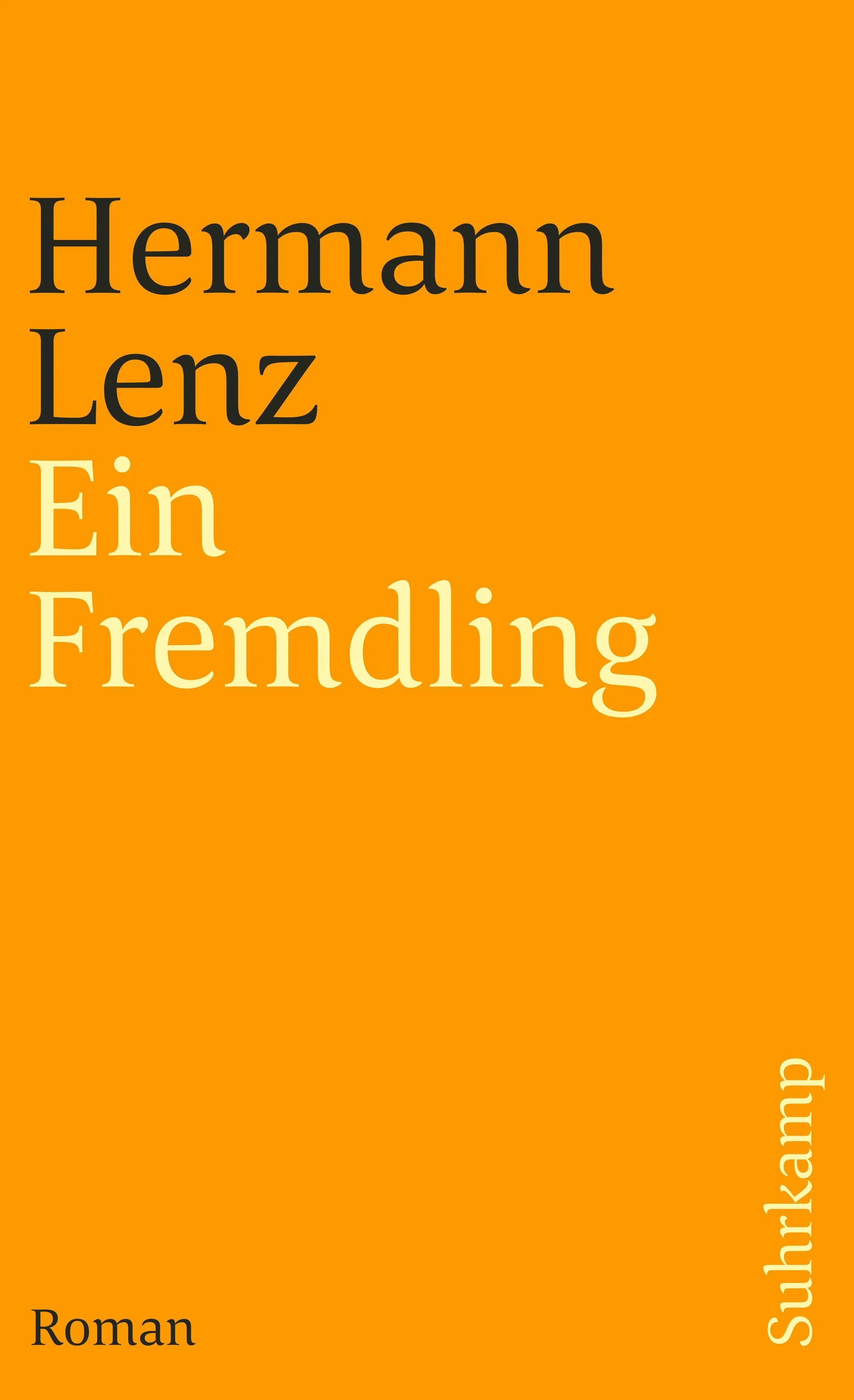 Buchcover von 'Ein Fremdling' - Taschenbuch von Hermann Lenz