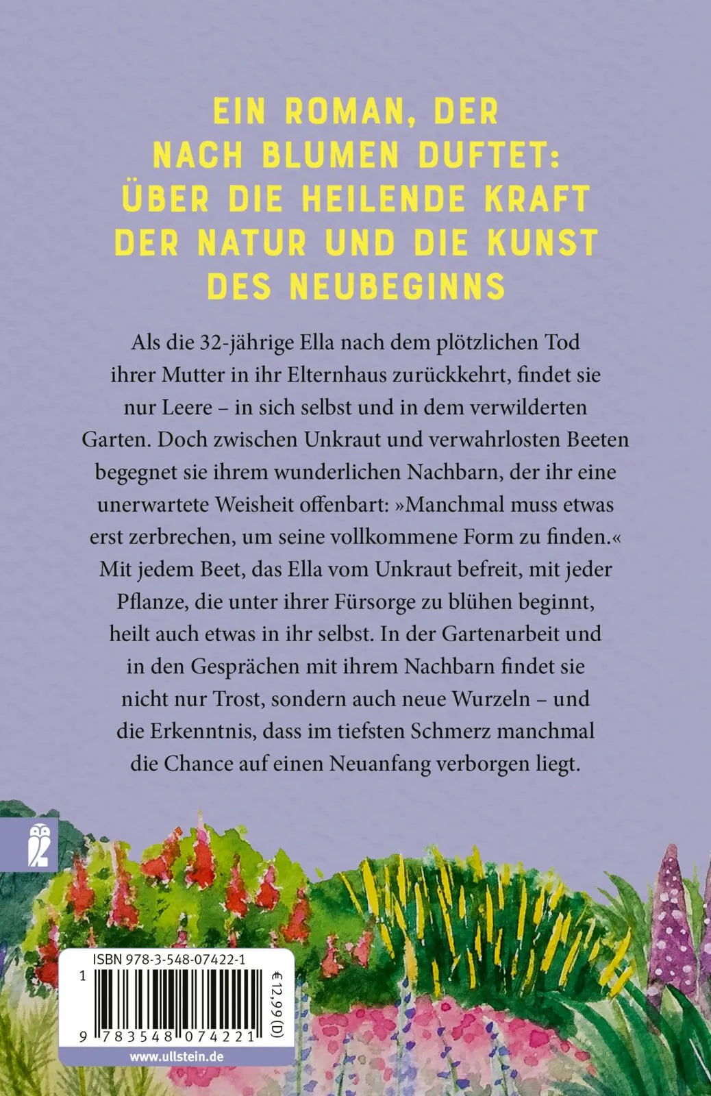 Rückseite: Ein Garten voller Wunder (Taschenbuch)