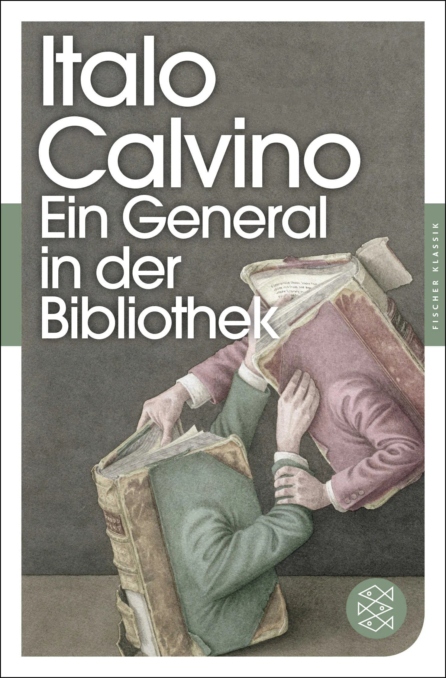 Buchcover von 'Ein General in der Bibliothek' - Taschenbuch von Italo Calvino