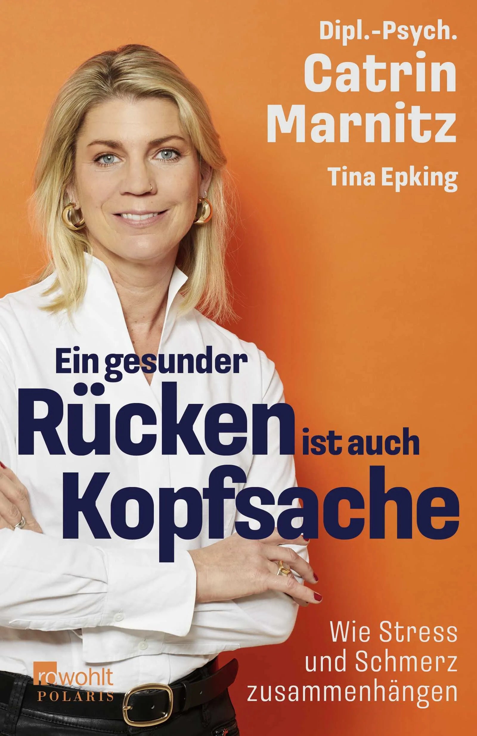 Buchcover von 'Ein gesunder Rücken ist auch Kopfsache' - Paperback von Catrin Marnitz