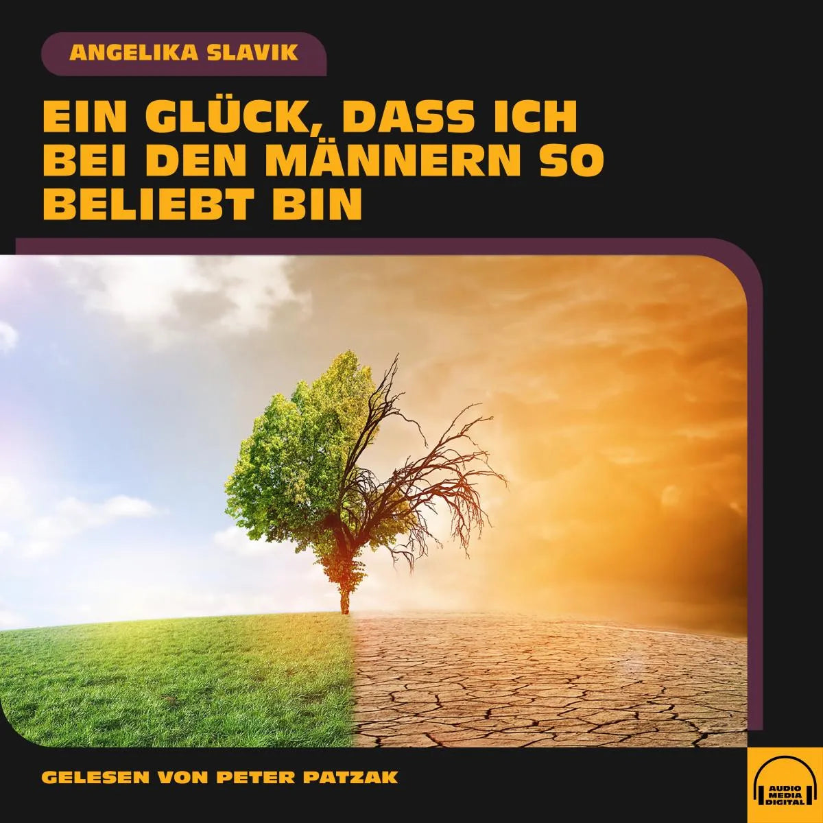 Cover: Ein Glück, dass ich bei den Männern so beliebt bin (Hörbuch Download) von Angelika Slavik
