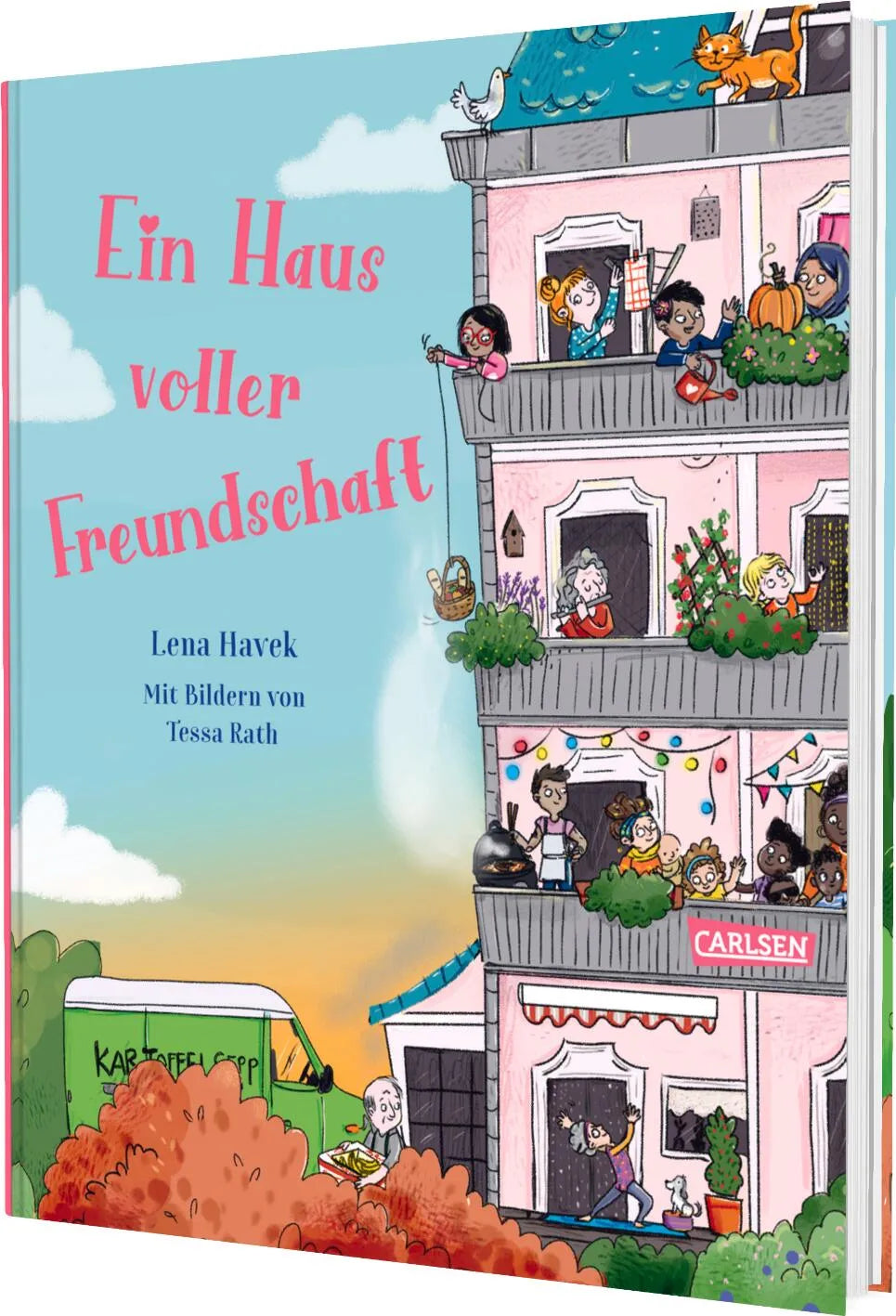 Buchcover von 'Ein Haus voller Freundschaft' - Gebundene Ausgabe von Lena Havek