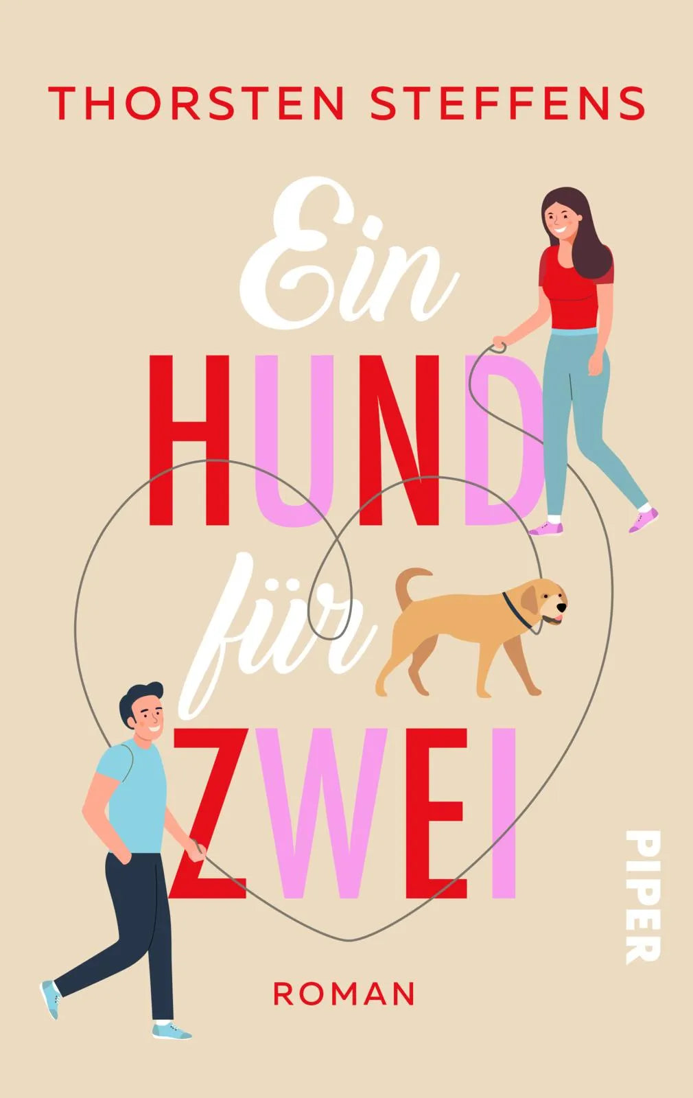 Buchcover von 'Ein Hund für zwei' - Taschenbuch von Thorsten Steffens