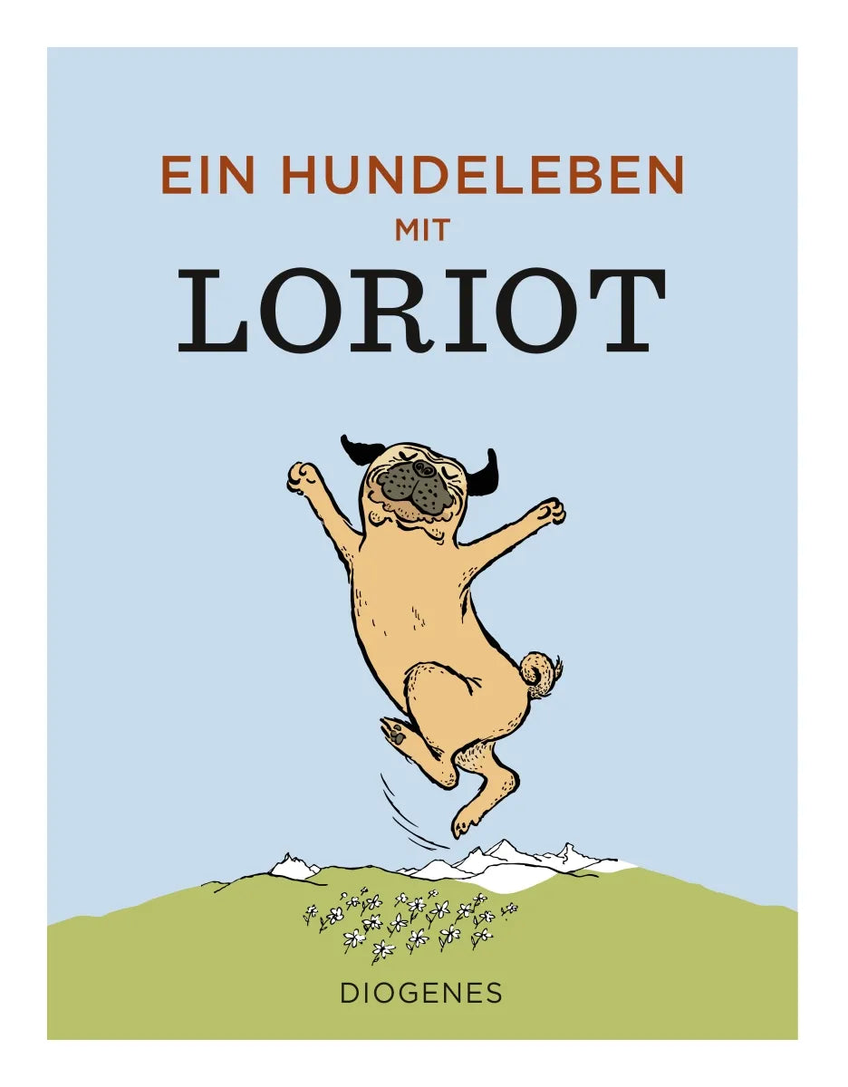 Buchcover von 'Ein Hundeleben mit Loriot' - Gebundene Ausgabe von Loriot