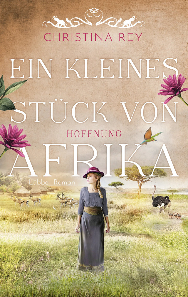 Buchcover von 'Ein kleines Stück von Afrika - Hoffnung' - Paperback von Christina Rey