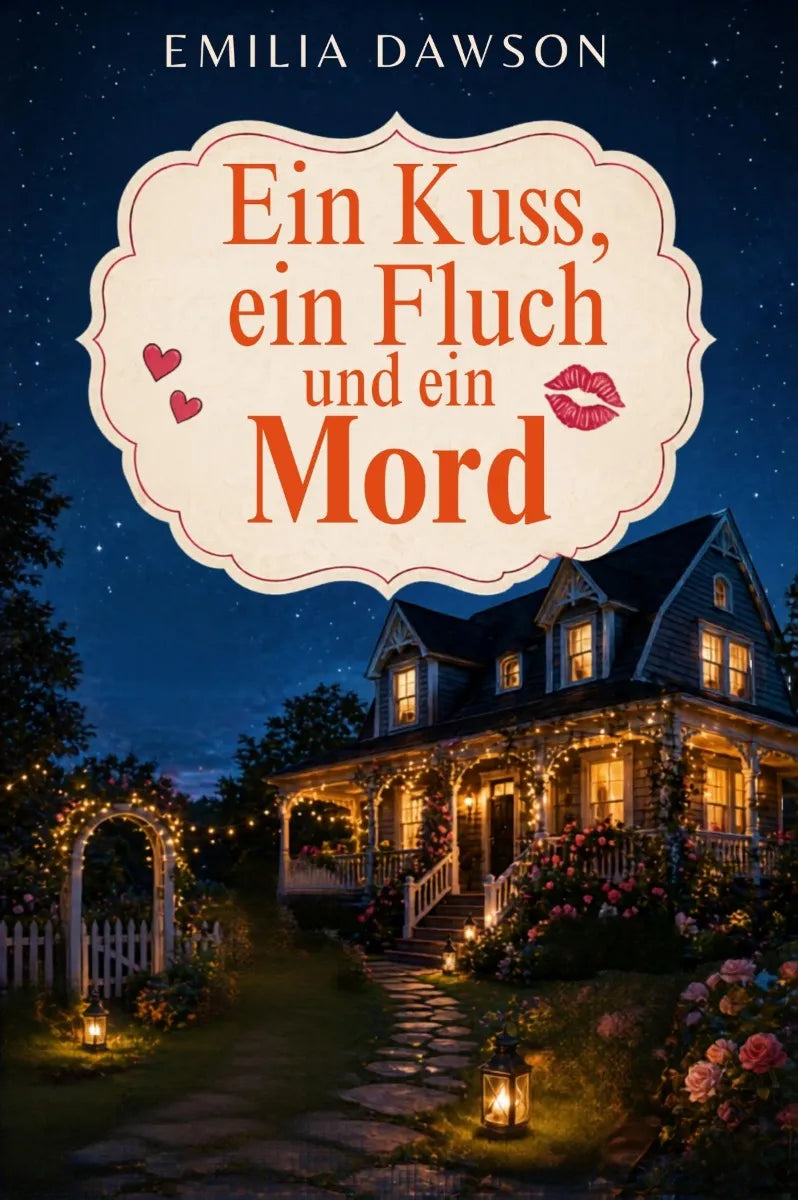 Cover: Ein Kuss, ein Fluch und ein Mord (E-Book) von Emilia Dawson