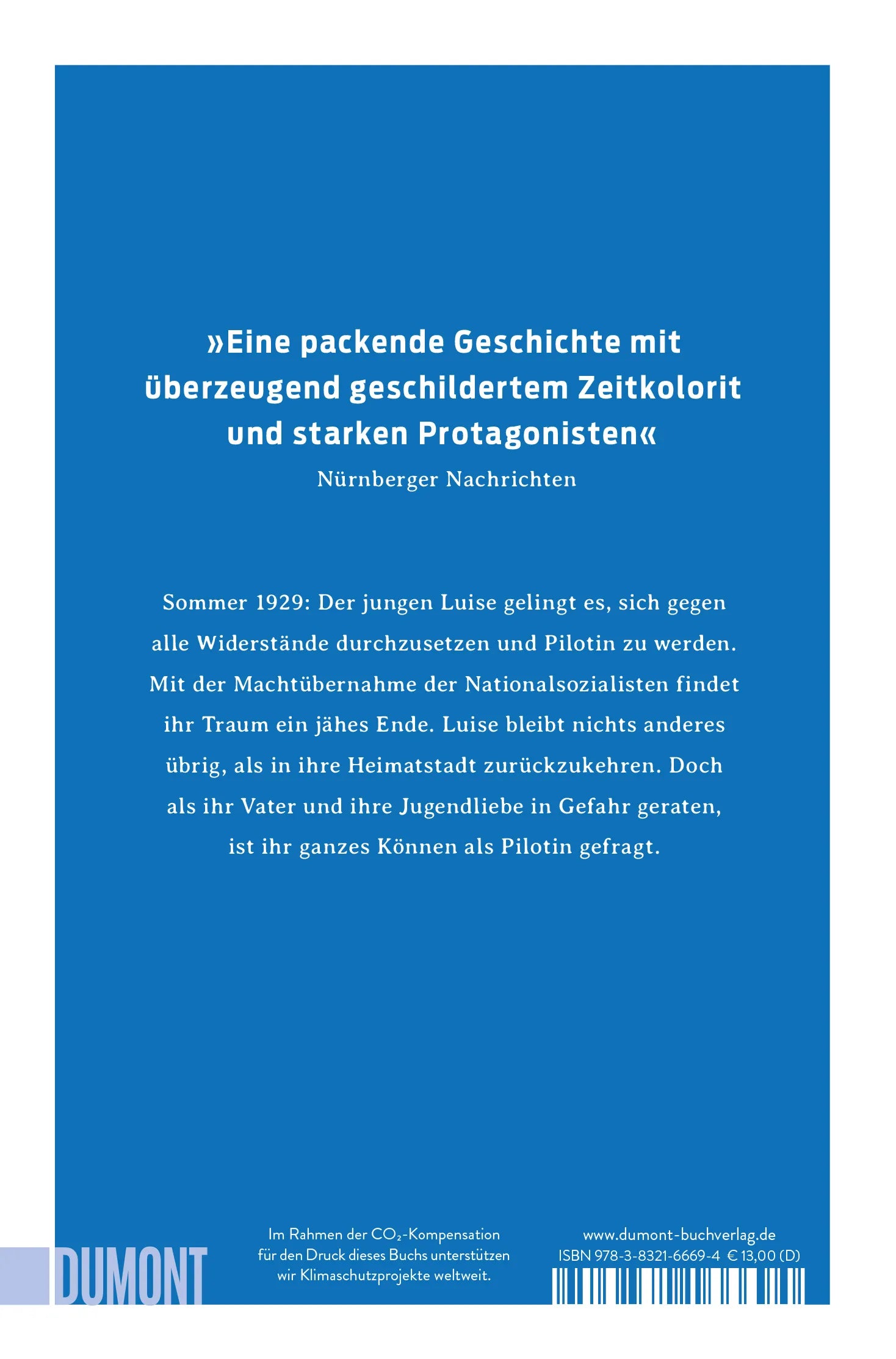 Buchrückseite von 'Ein Lied über der Stadt' mit Klappentext - Taschenbuch