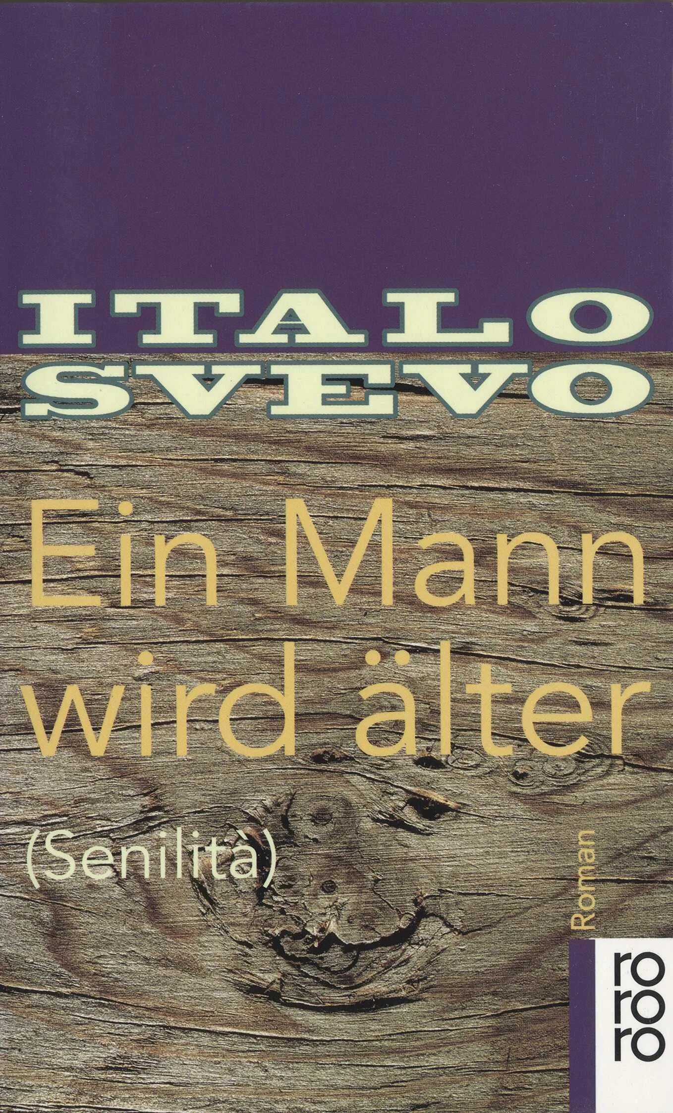 Buchcover von 'Ein Mann wird älter' - Taschenbuch von Italo Svevo