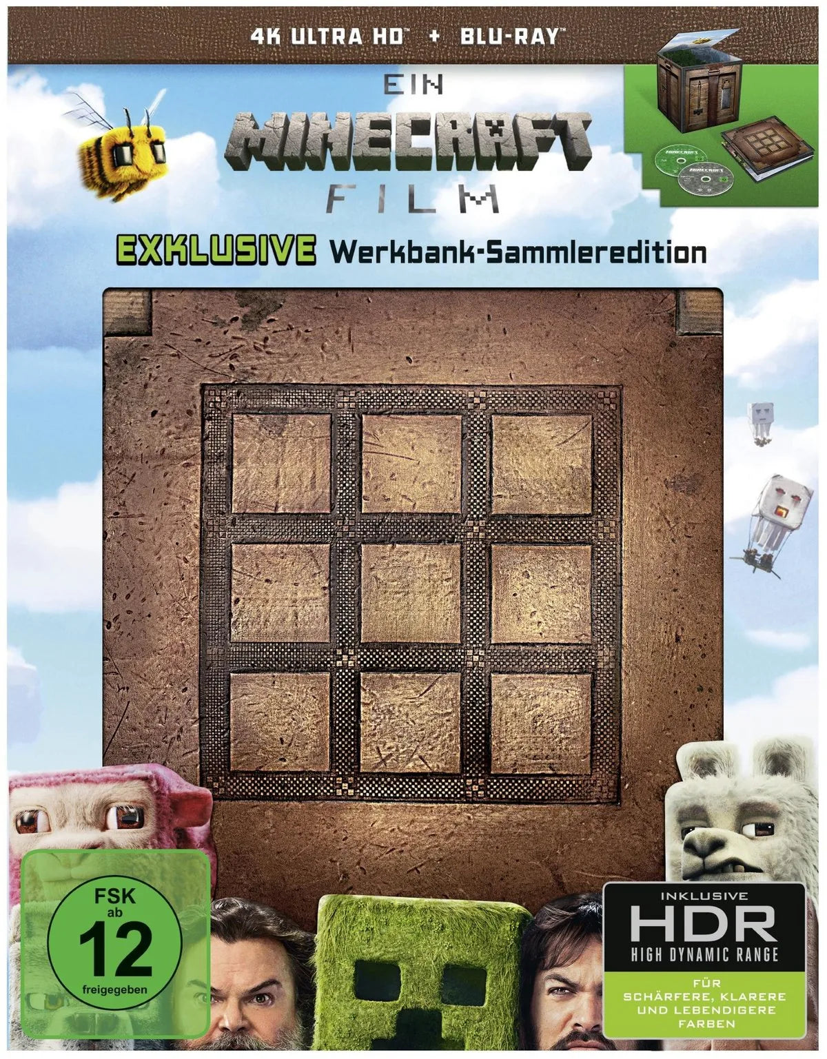 Ein Minecraft Film Collectors Edition - Blu-ray 4K Ultra HD