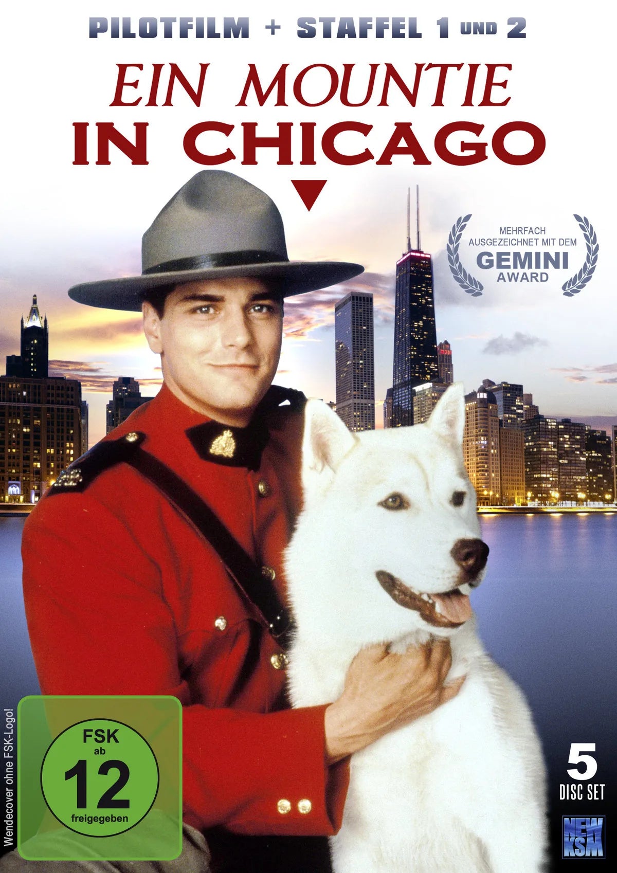Ein Mountie in Chicago - Pilotfilm + Staffel 1&2 - DVD