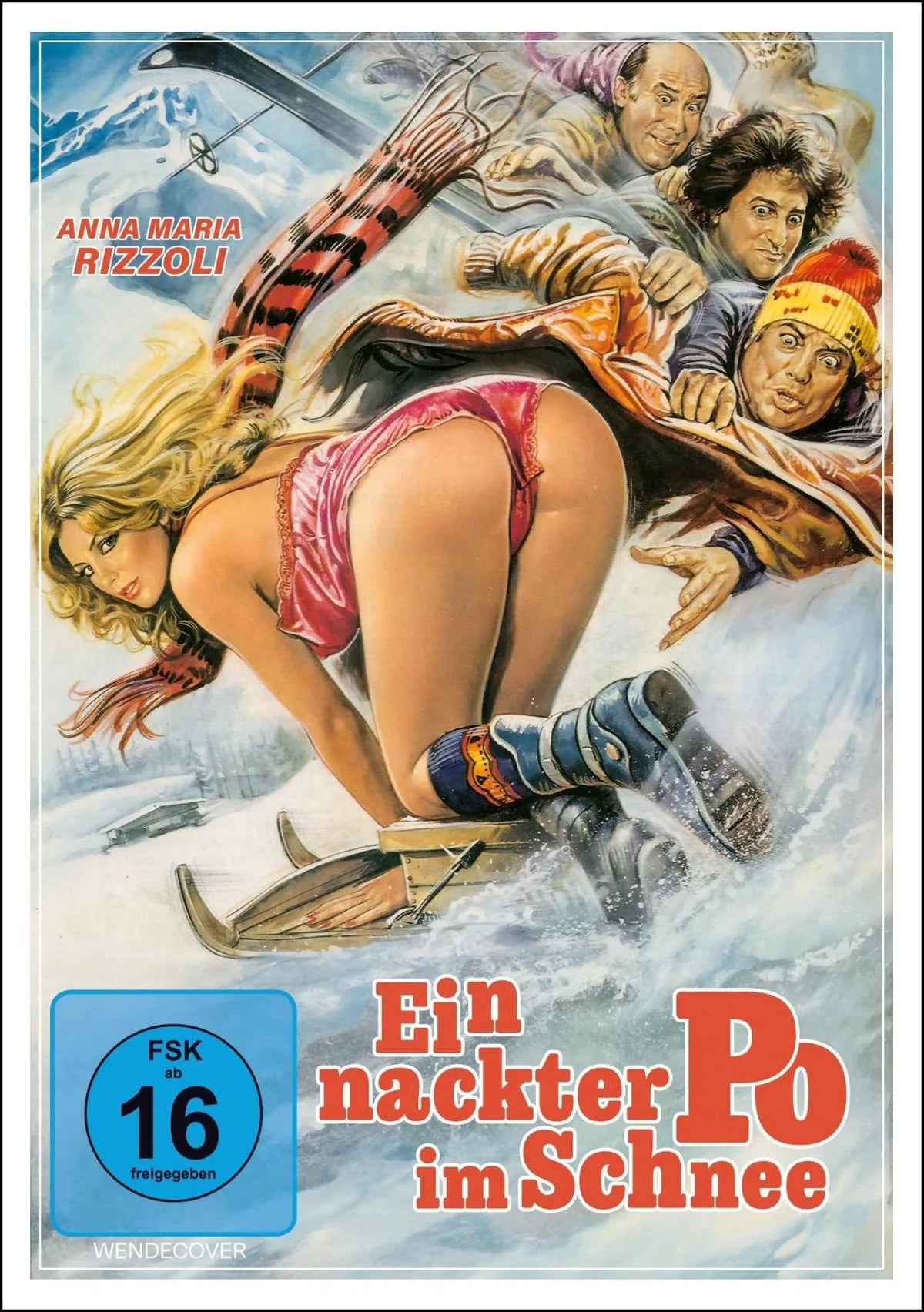 Ein nackter Po im Schnee - DVD