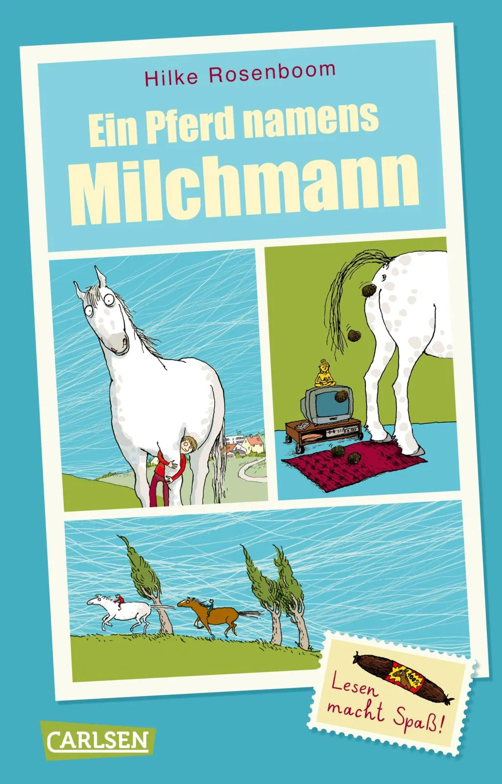 Buchcover von 'Ein Pferd namens Milchmann' - Taschenbuch von Hilke Rosenboom