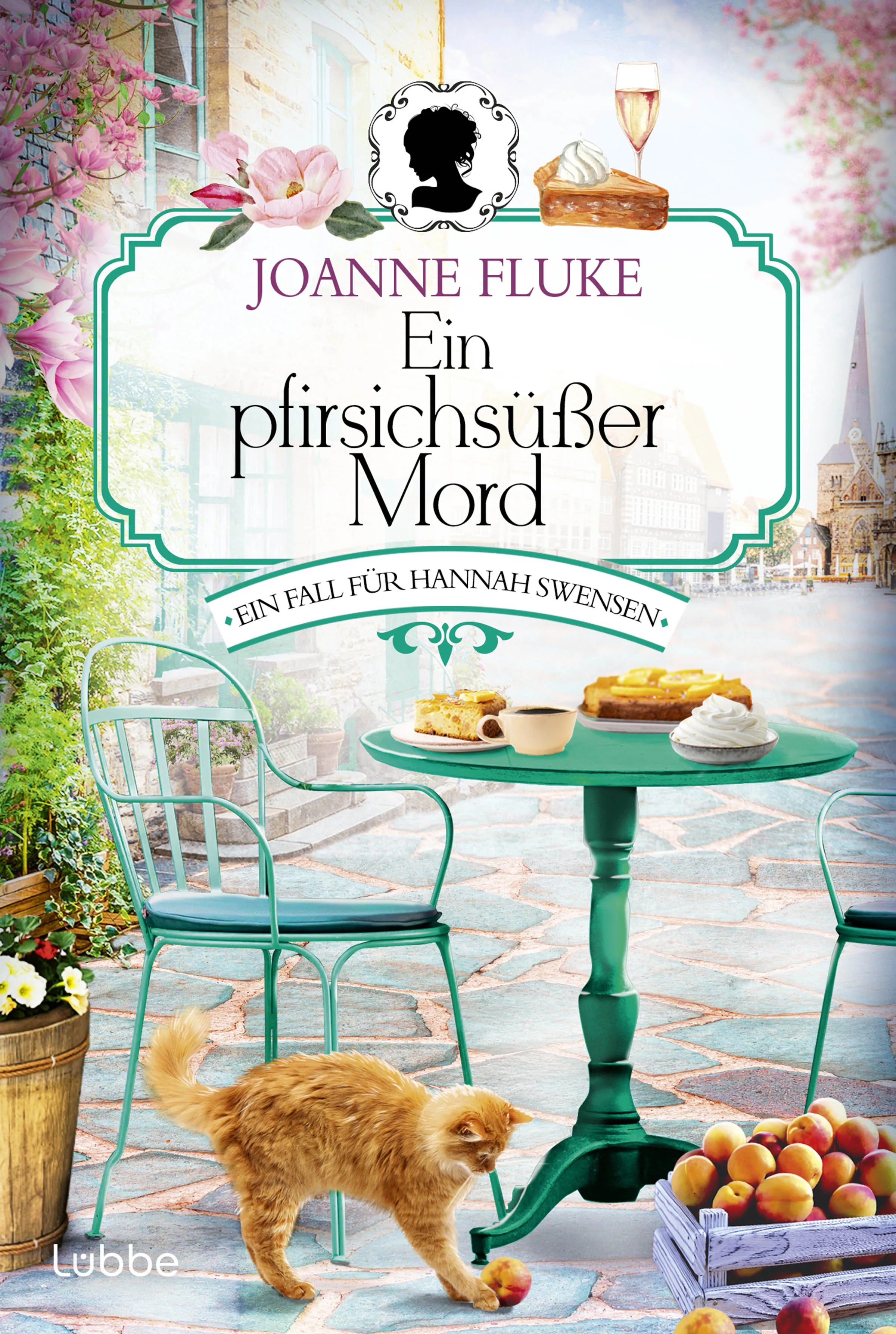 Buchcover von 'Ein pfirsichsüßer Mord' - Taschenbuch von Joanne Fluke
