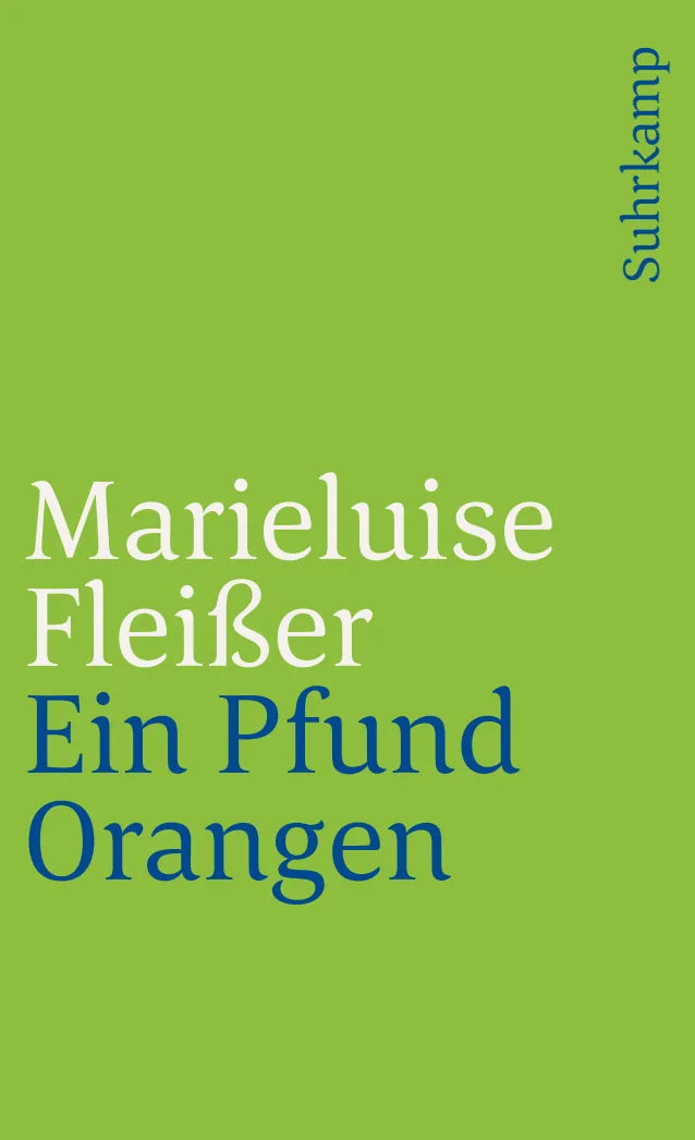 Buchcover von 'Ein Pfund Orangen' - Taschenbuch von Marieluise Fleißer